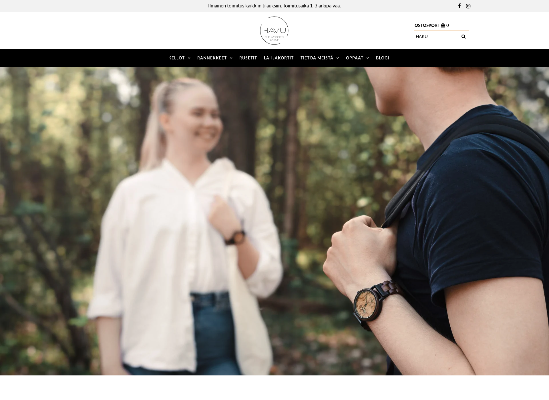 Screenshot for havuwatches.fi