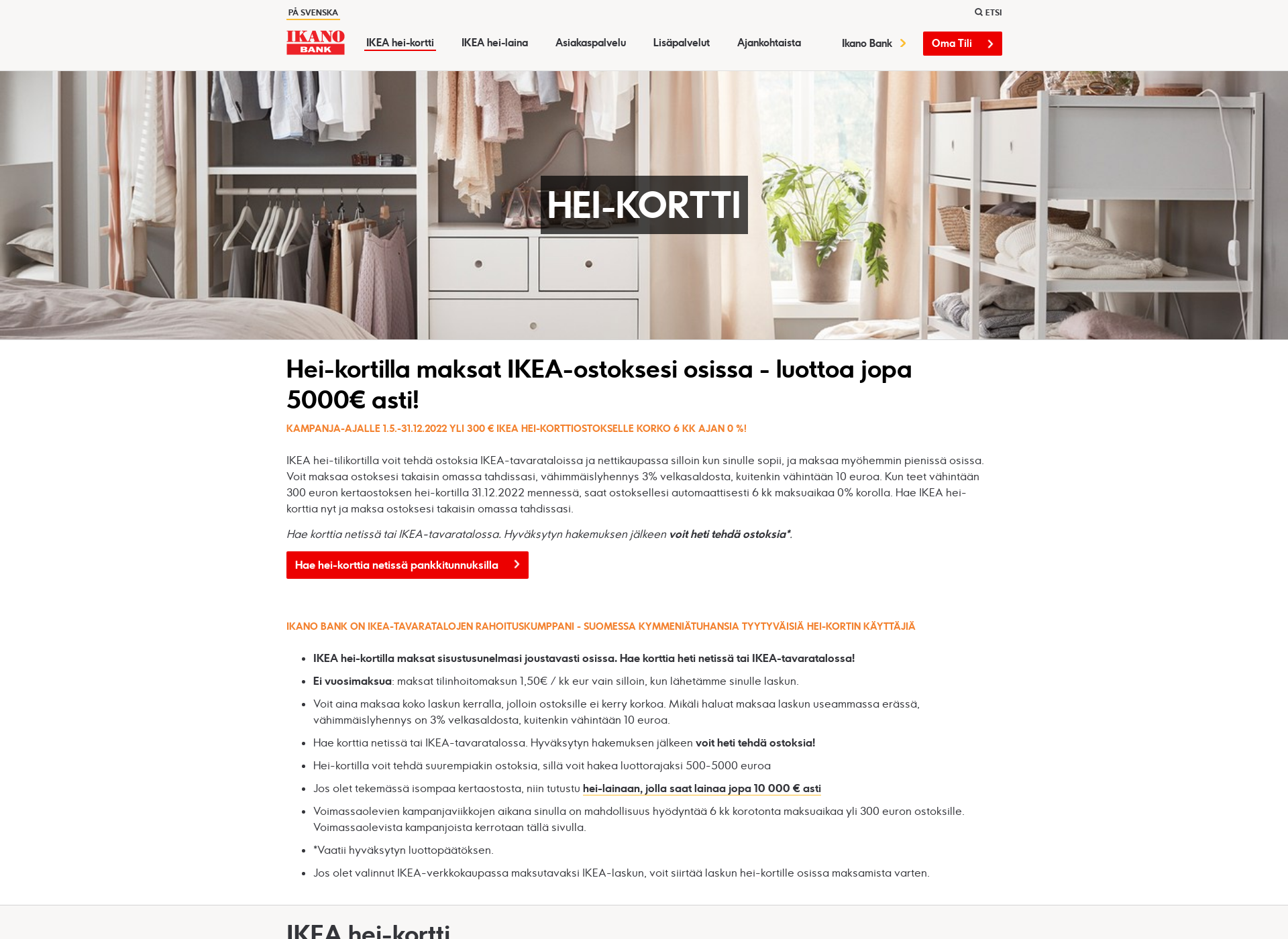 Screenshot for hei-kortti.fi