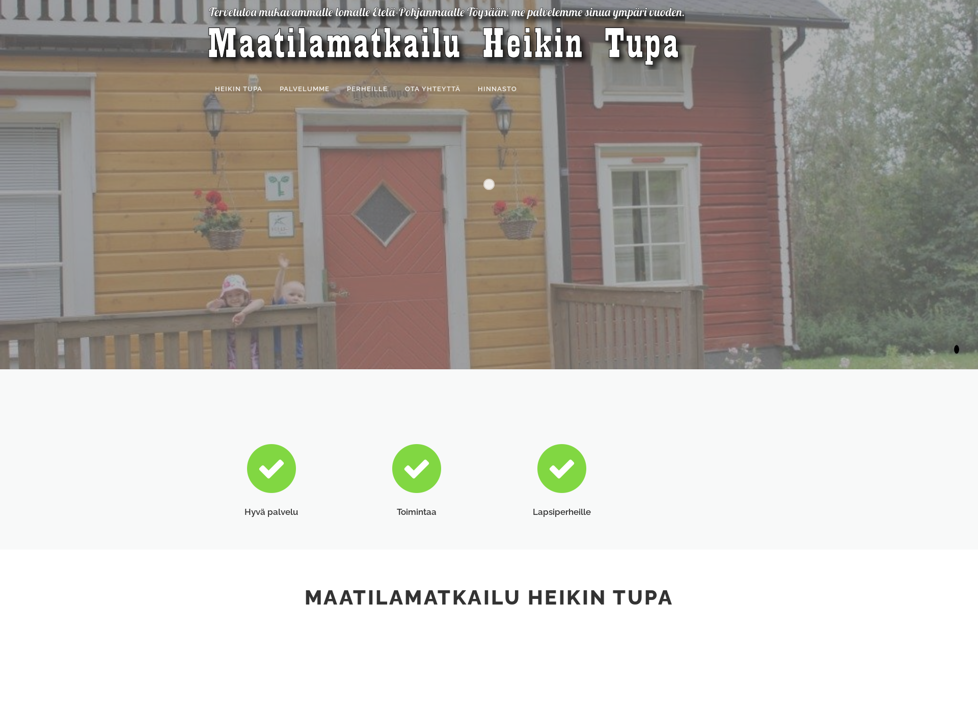 Skärmdump för heikintupa.fi