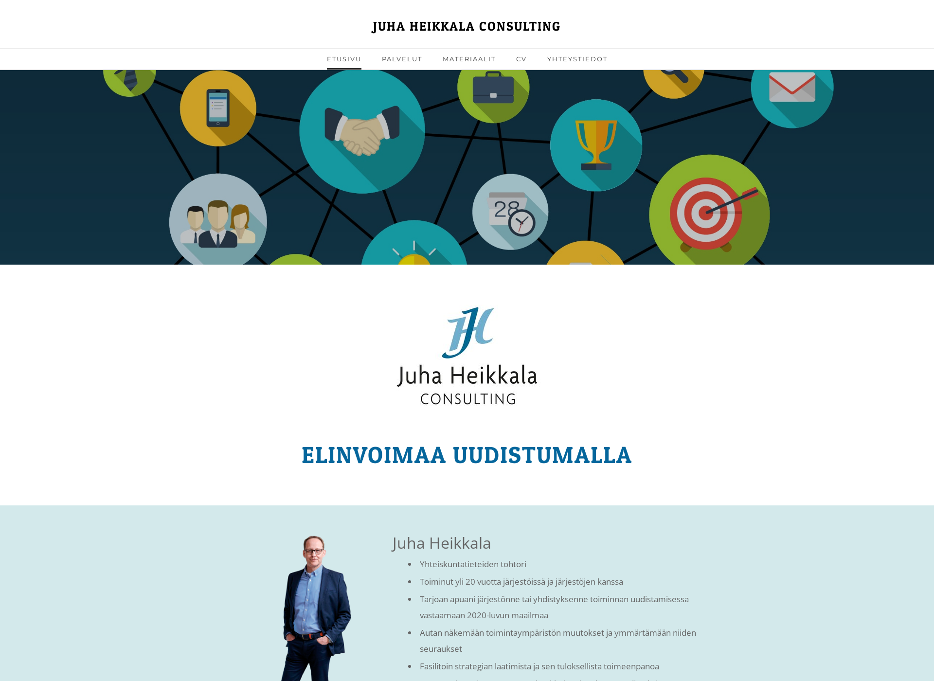 Screenshot for heikkalaconsulting.fi