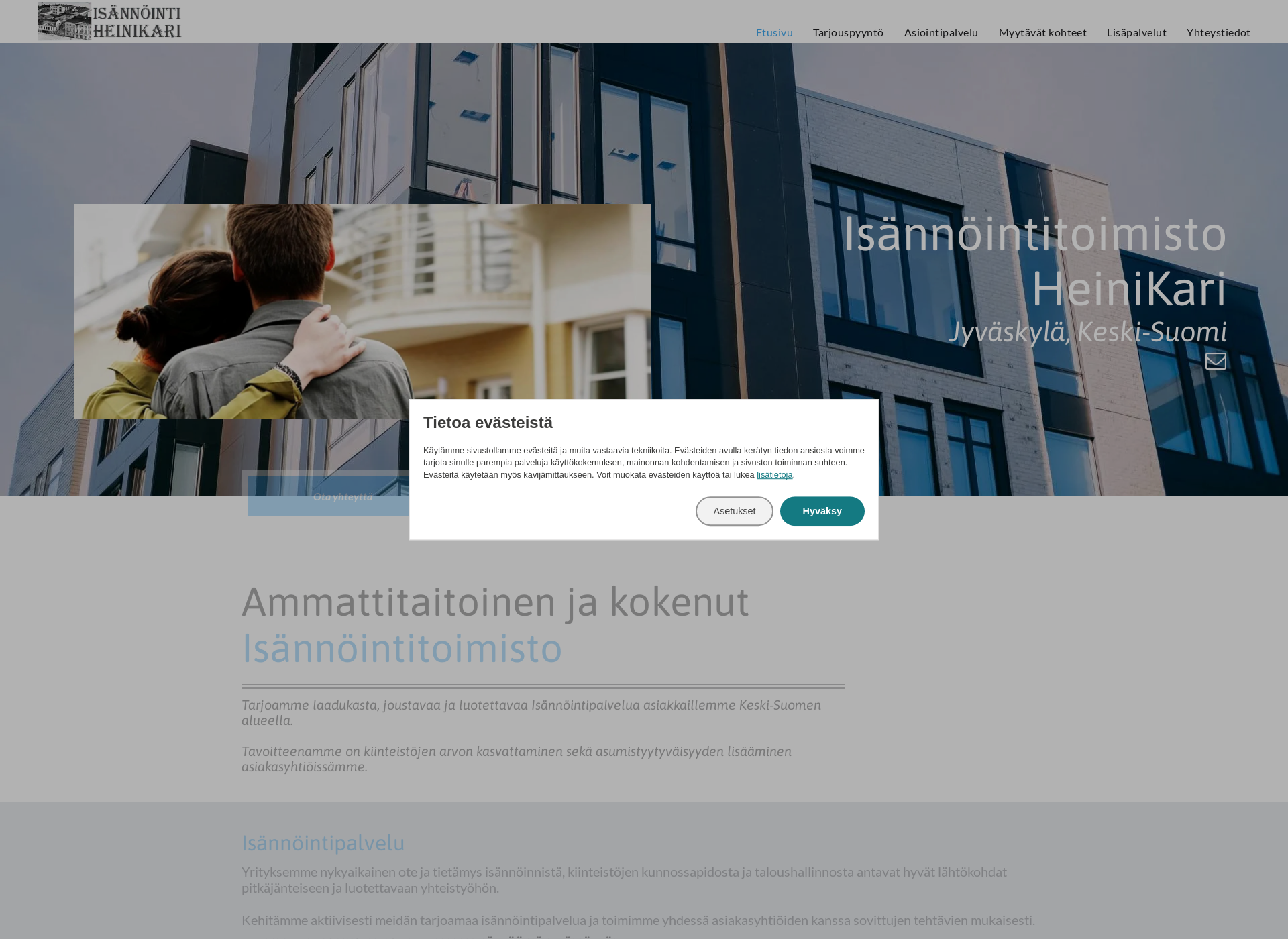 Screenshot for heinikari.fi
