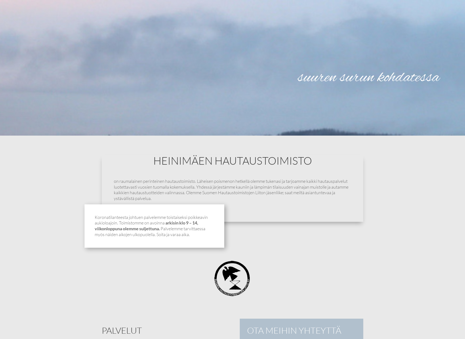 Screenshot for heinimaenhautaustoimisto.fi