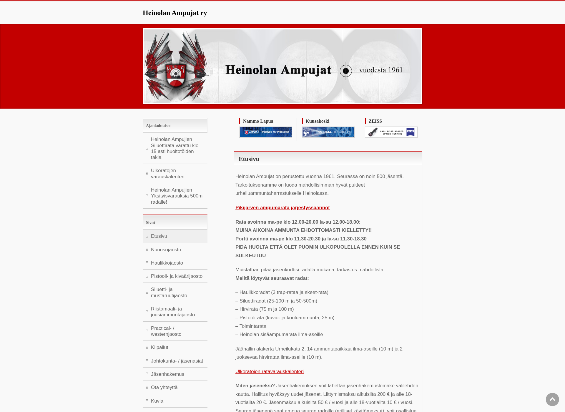 Screenshot for heinolanampujat.fi