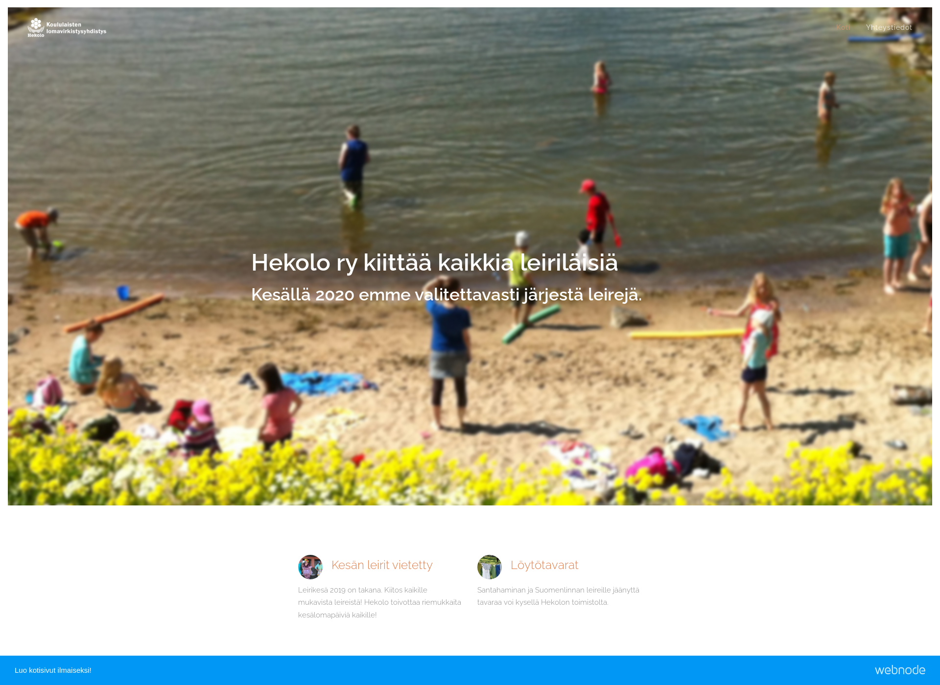 Screenshot for hekolo.fi