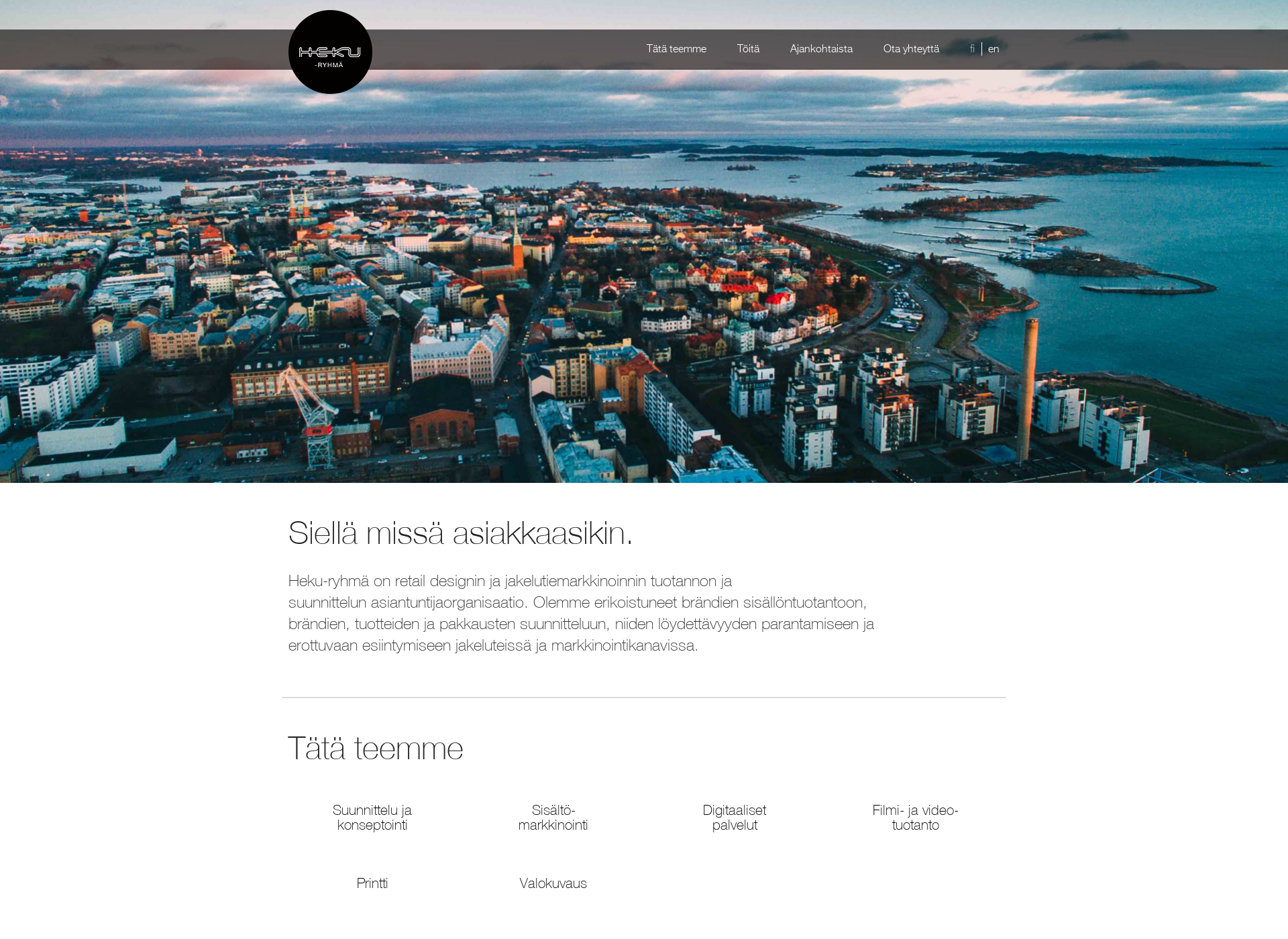 Screenshot for hekuryhma.fi