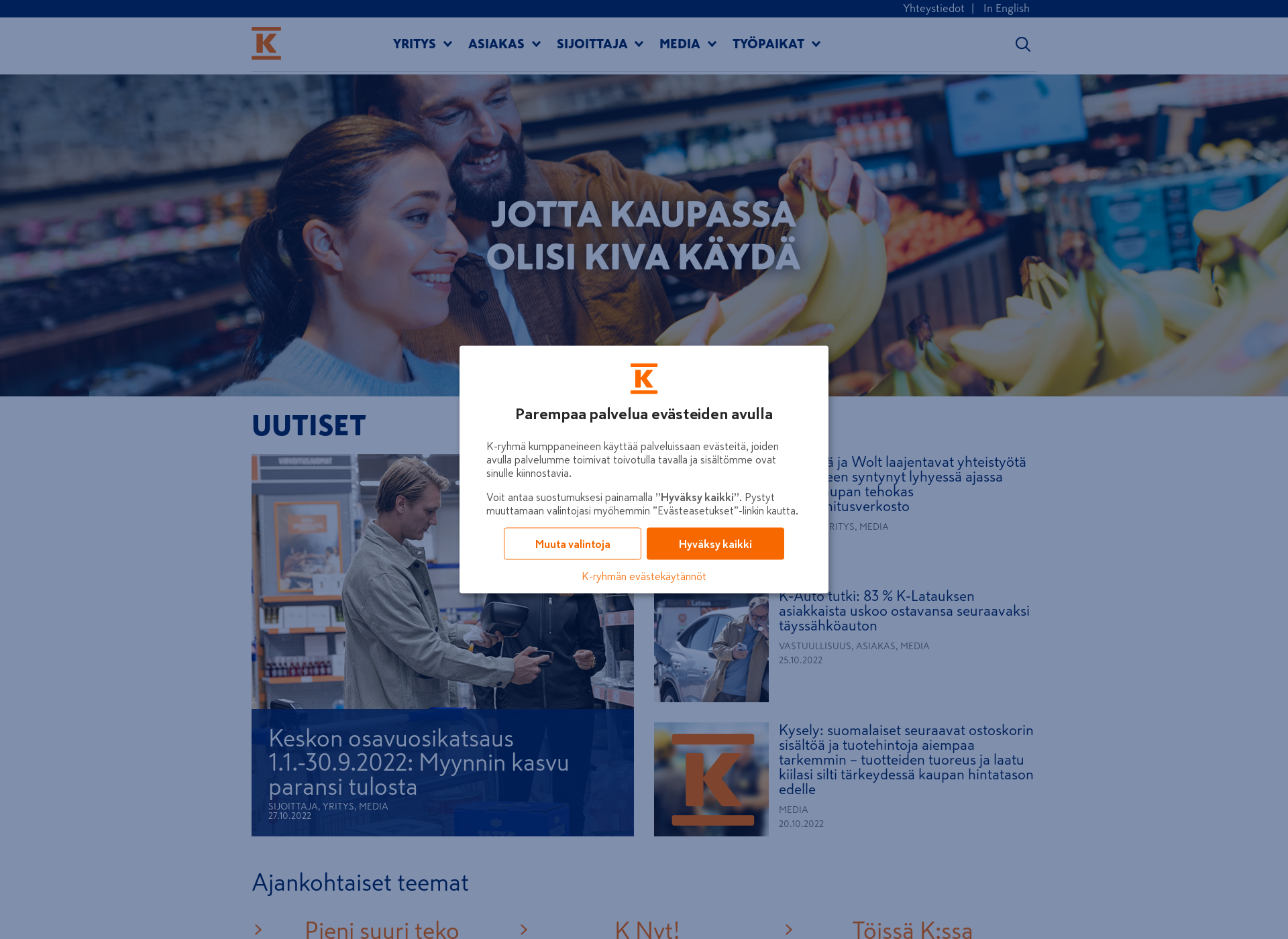 Screenshot for helandermikko.fi