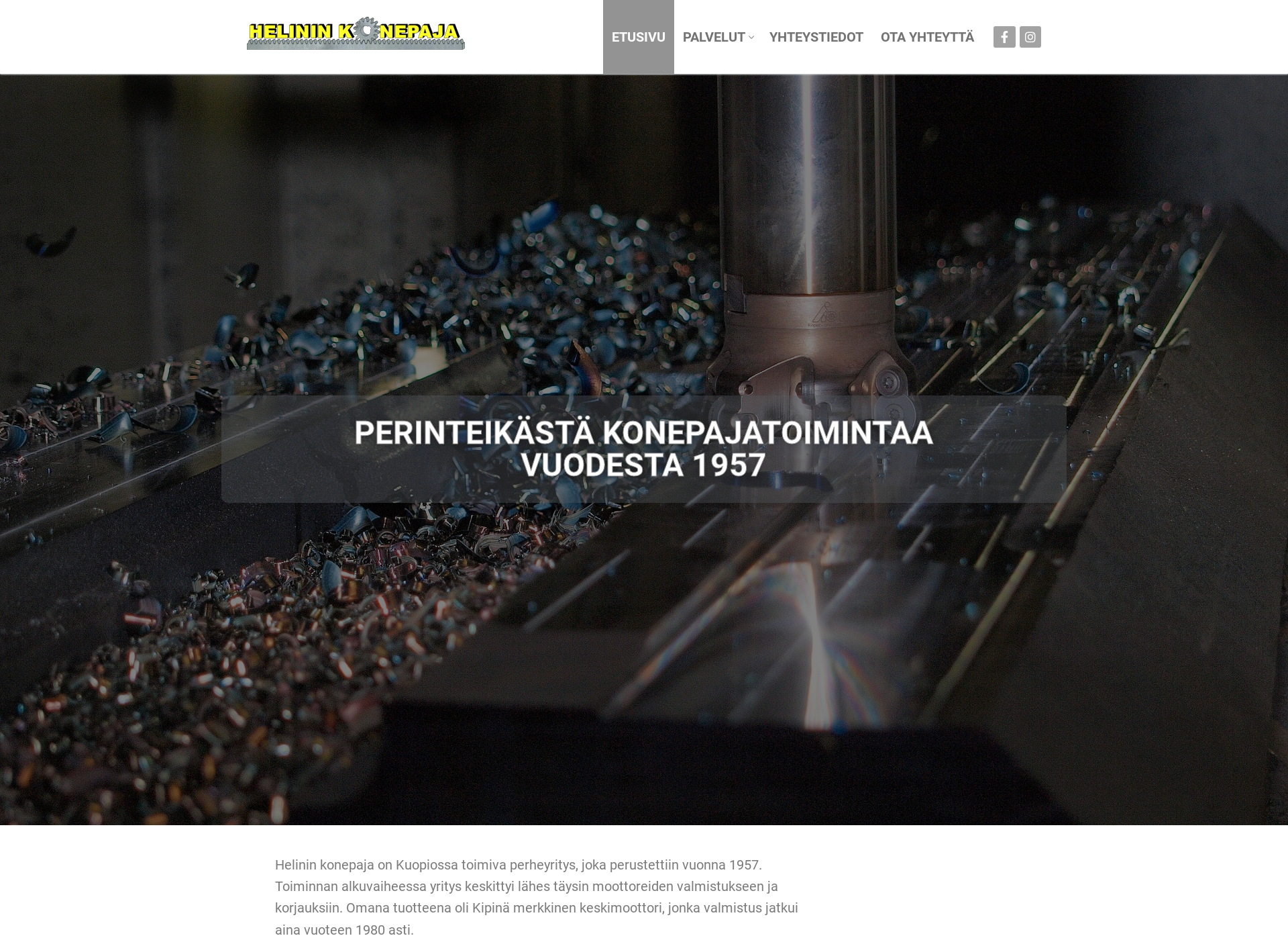 Screenshot for helininkonepaja.fi