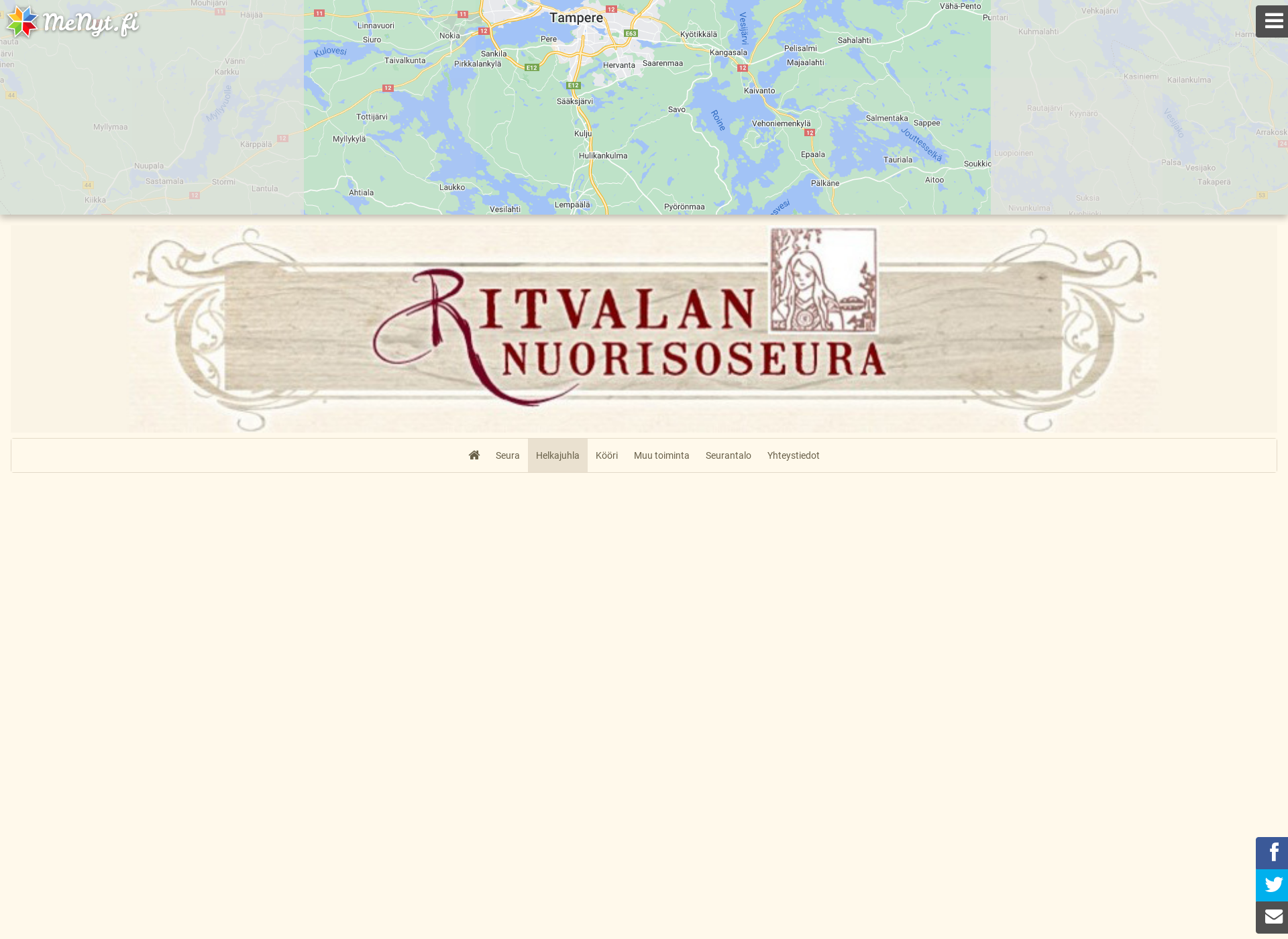 Screenshot for helkajuhla.fi