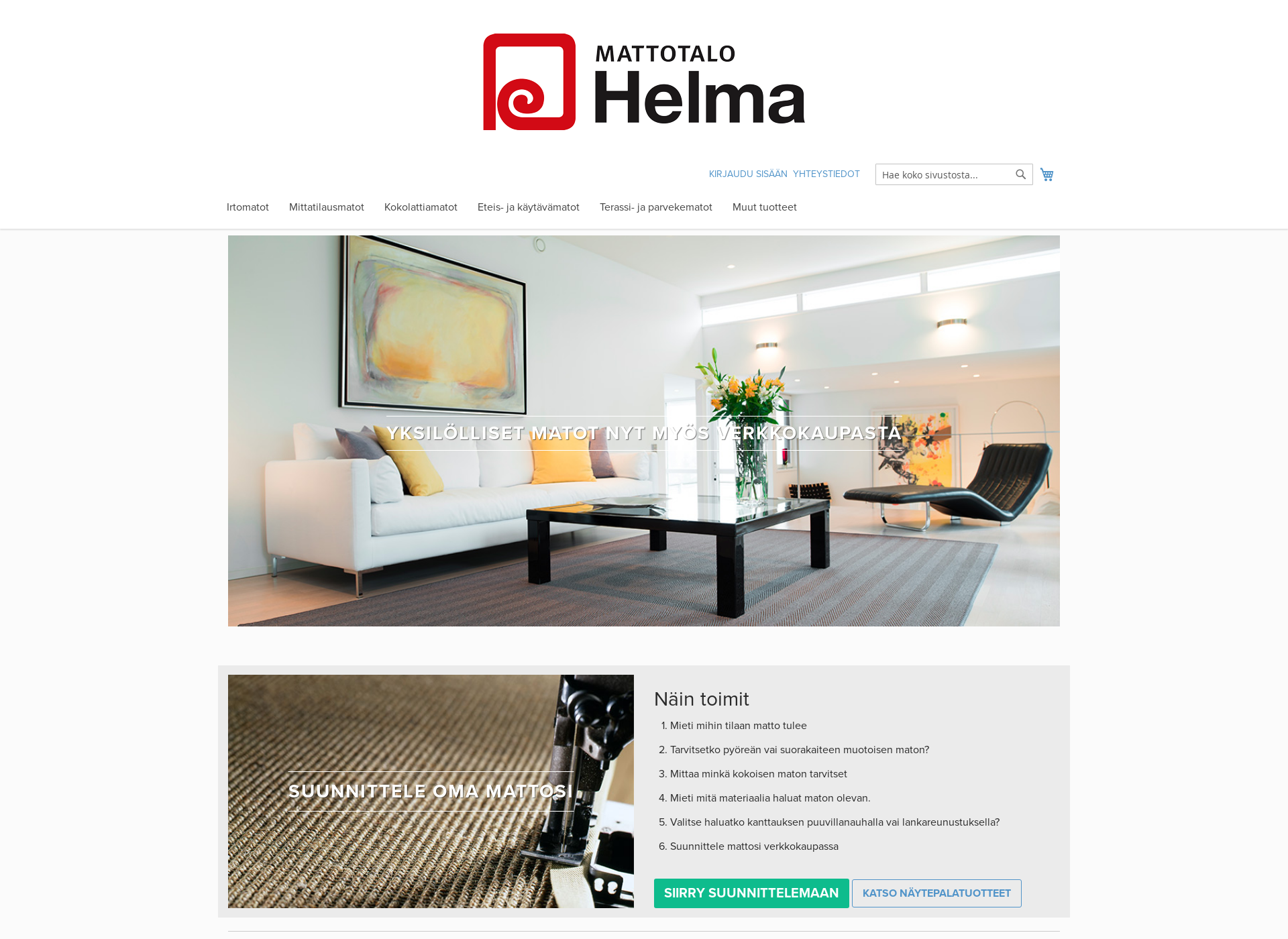 Screenshot for helma.fi