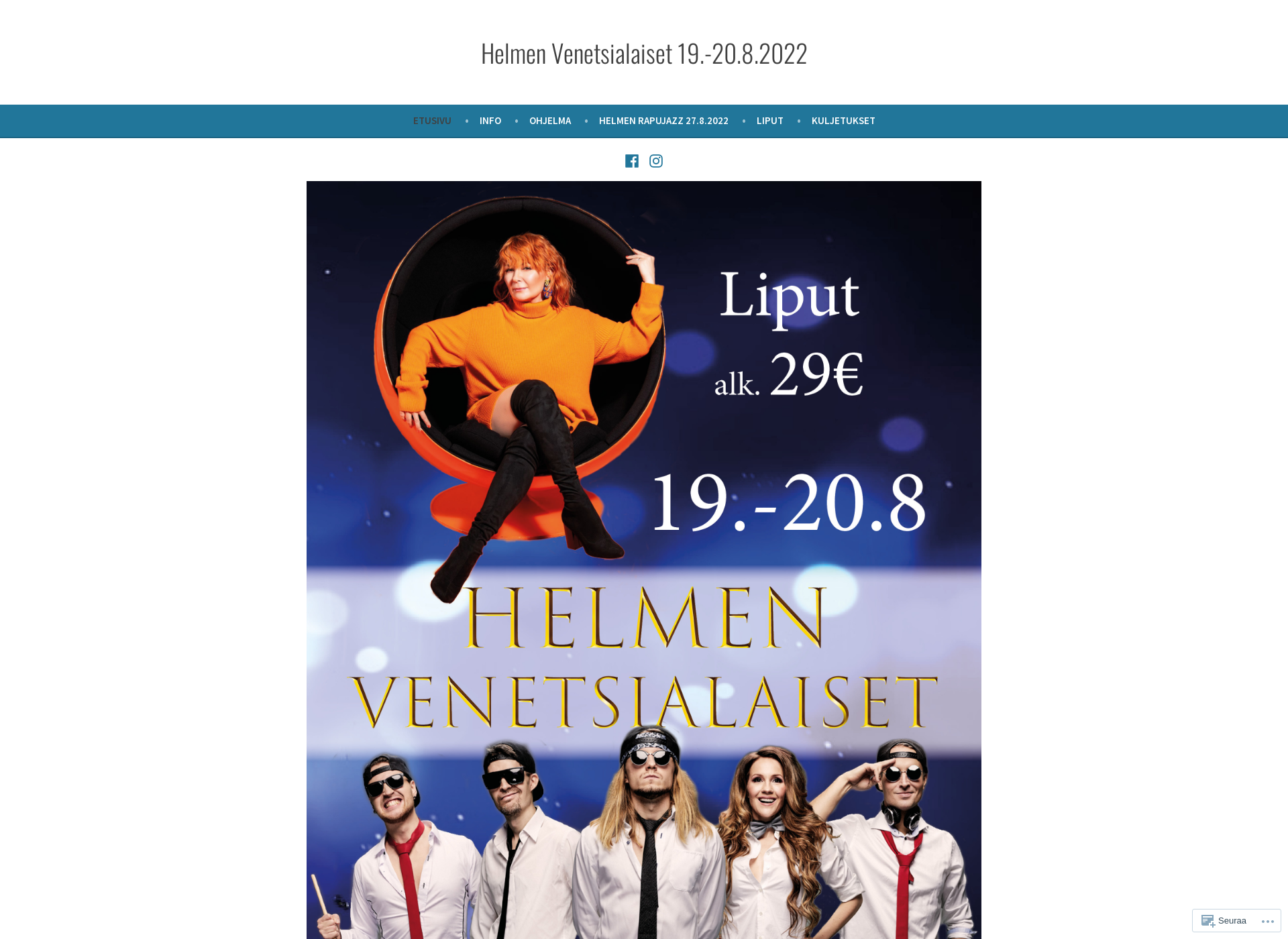 Screenshot for helmenvenetsialaiset.fi