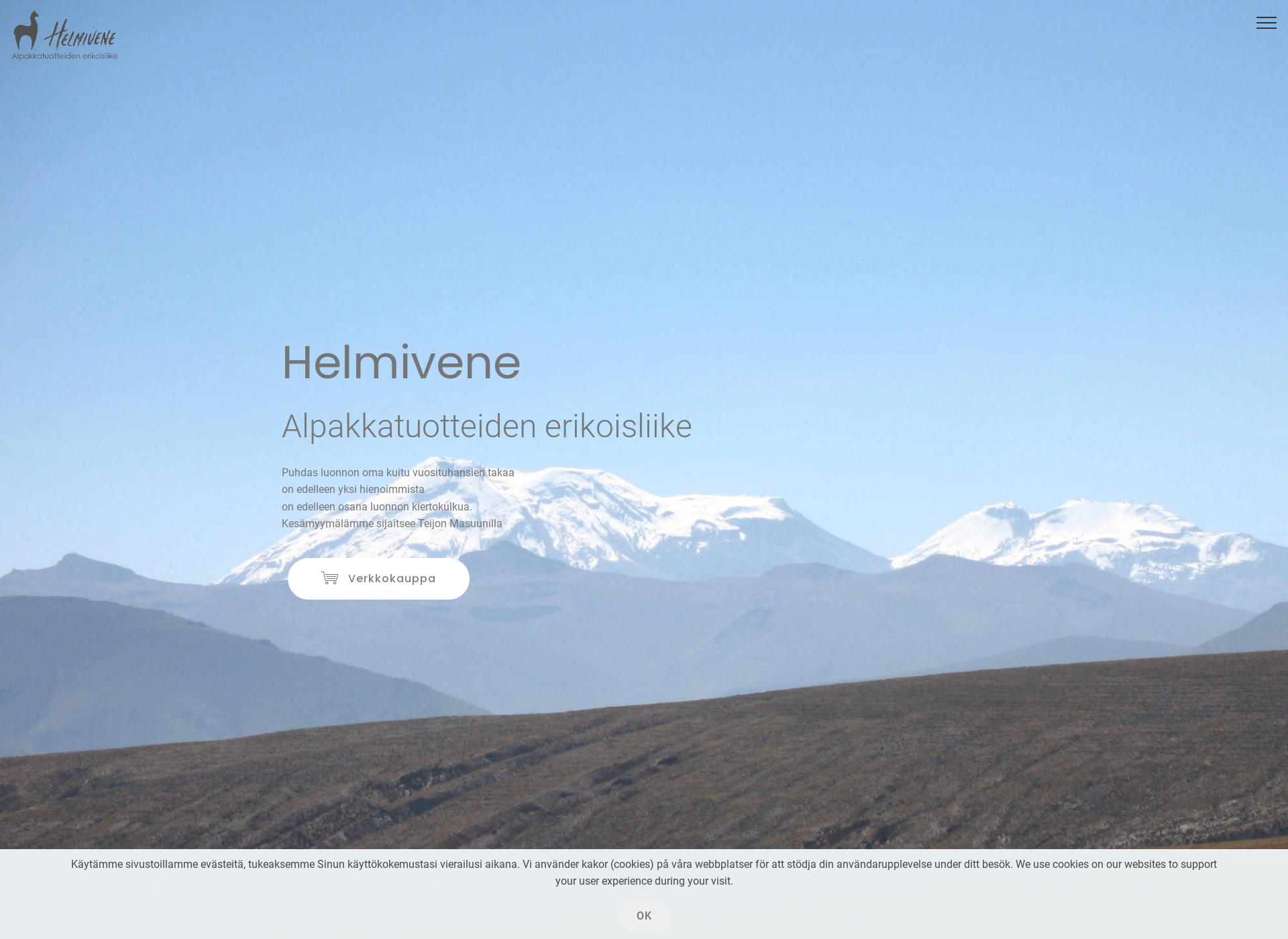 Screenshot for helmivene.fi