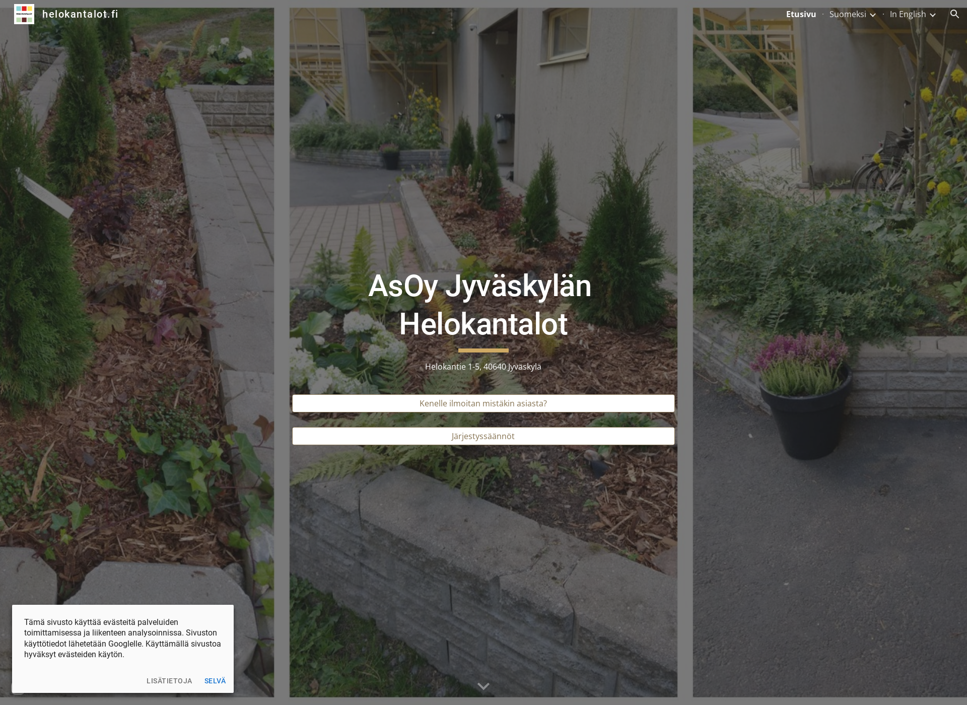 Screenshot for helokantalot.fi