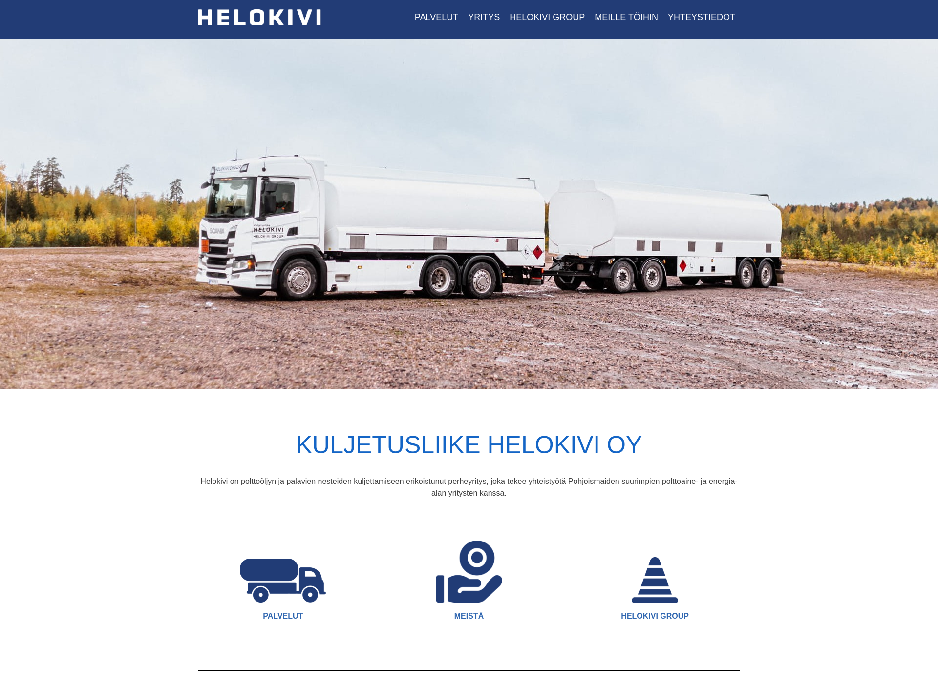 Screenshot for helokivi.fi