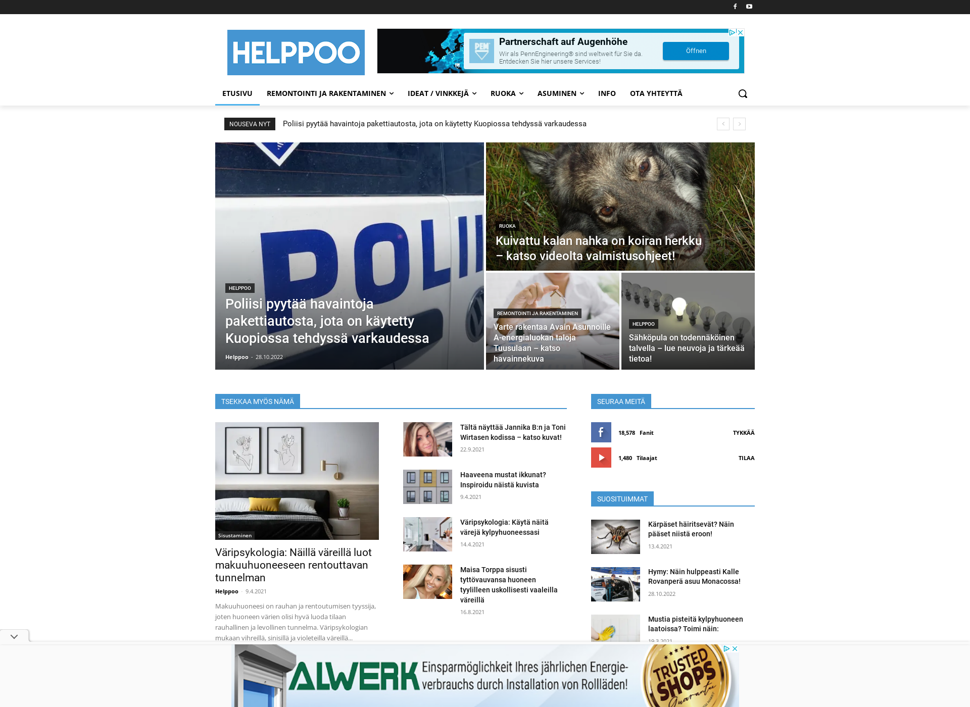 Skärmdump för helppoo.fi