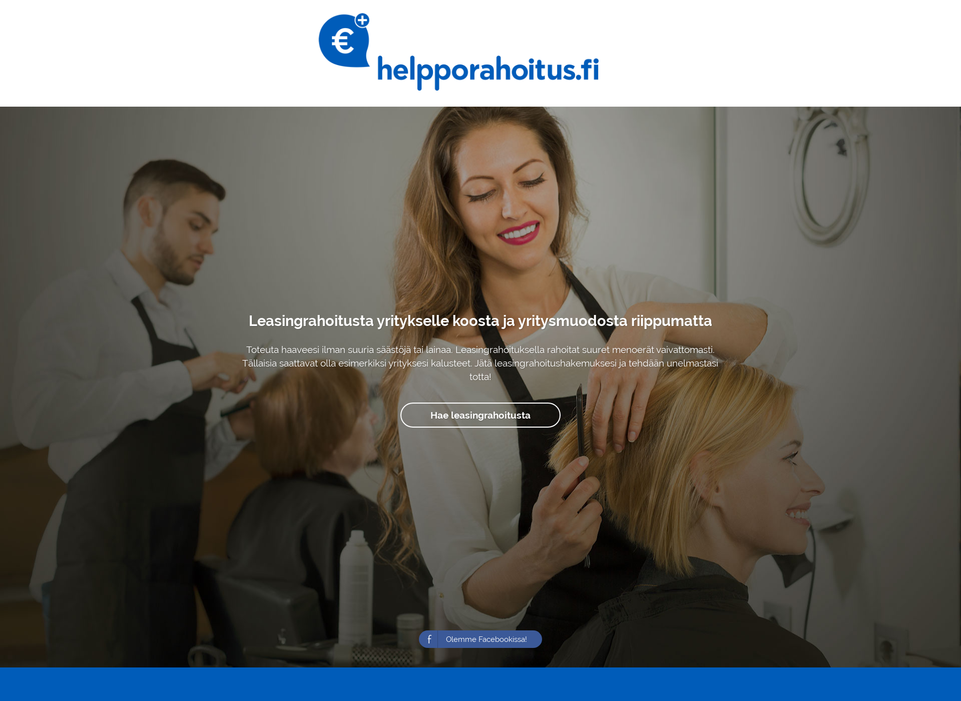Screenshot for helpporahoitus.fi