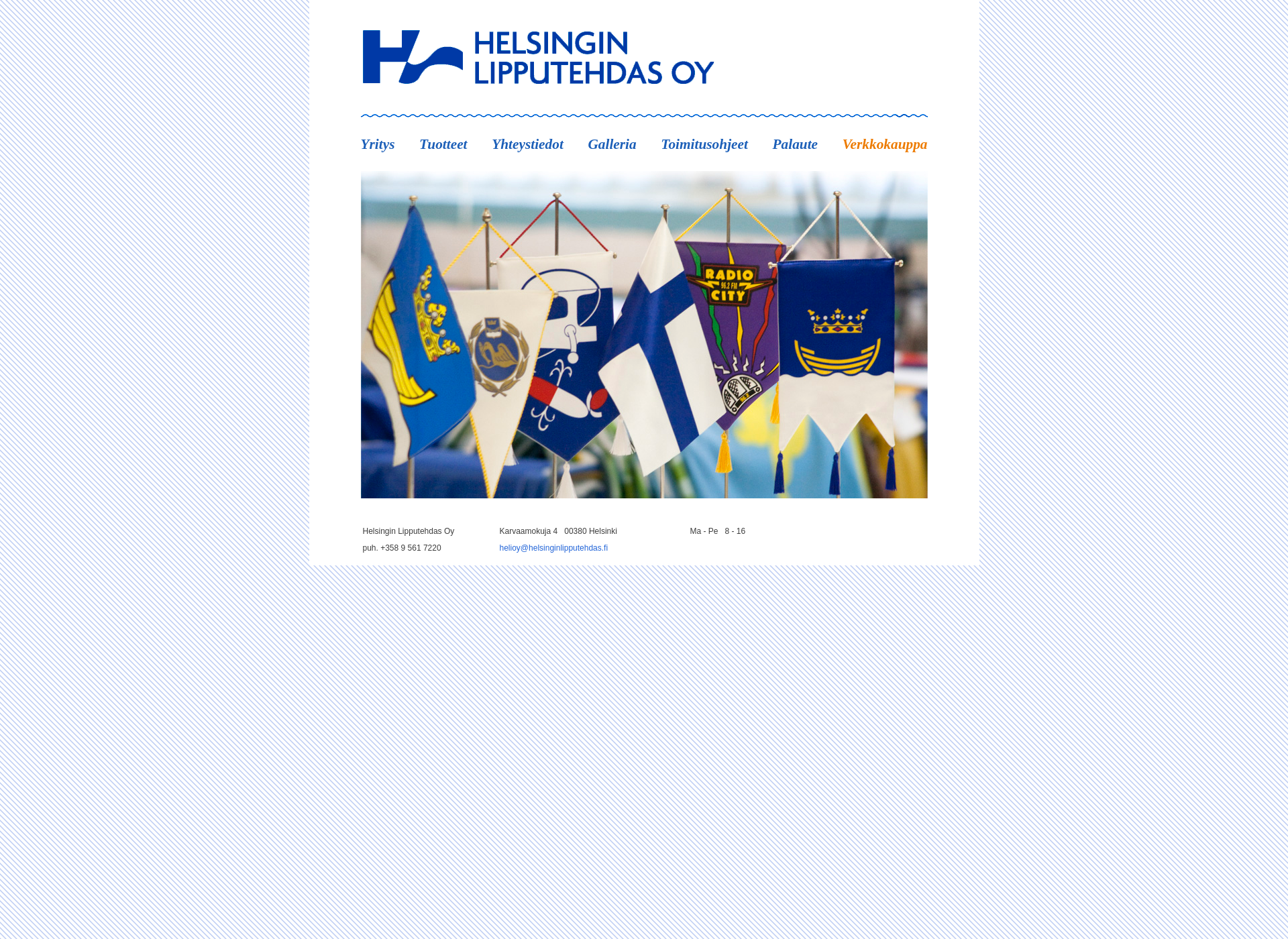 Screenshot for helsinginlipputehdas.fi