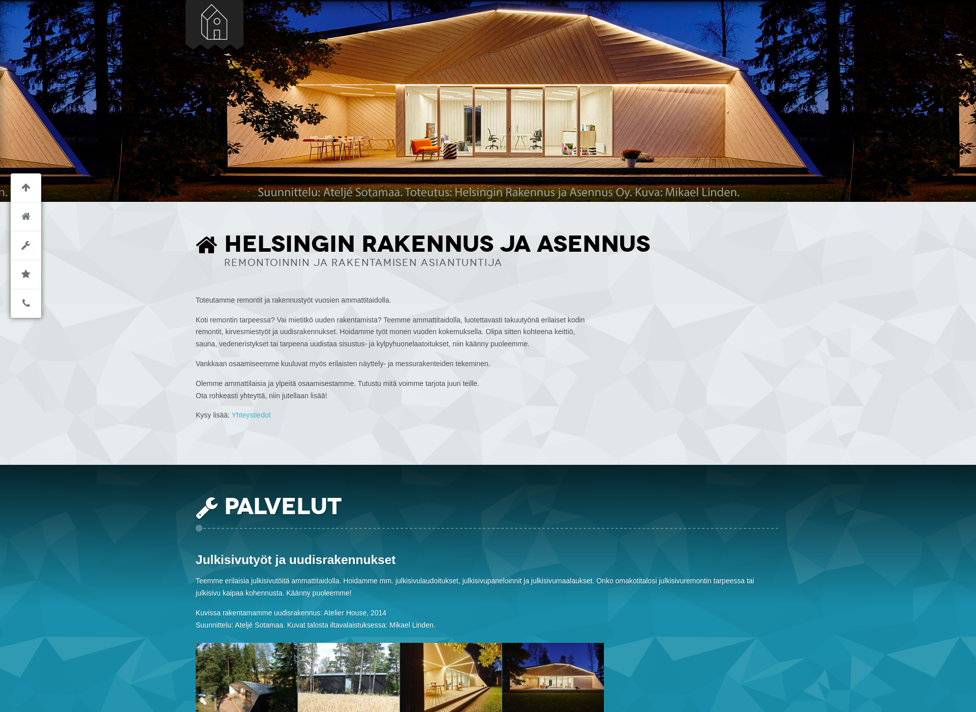 Screenshot for helsinginrakennusjaasennus.fi