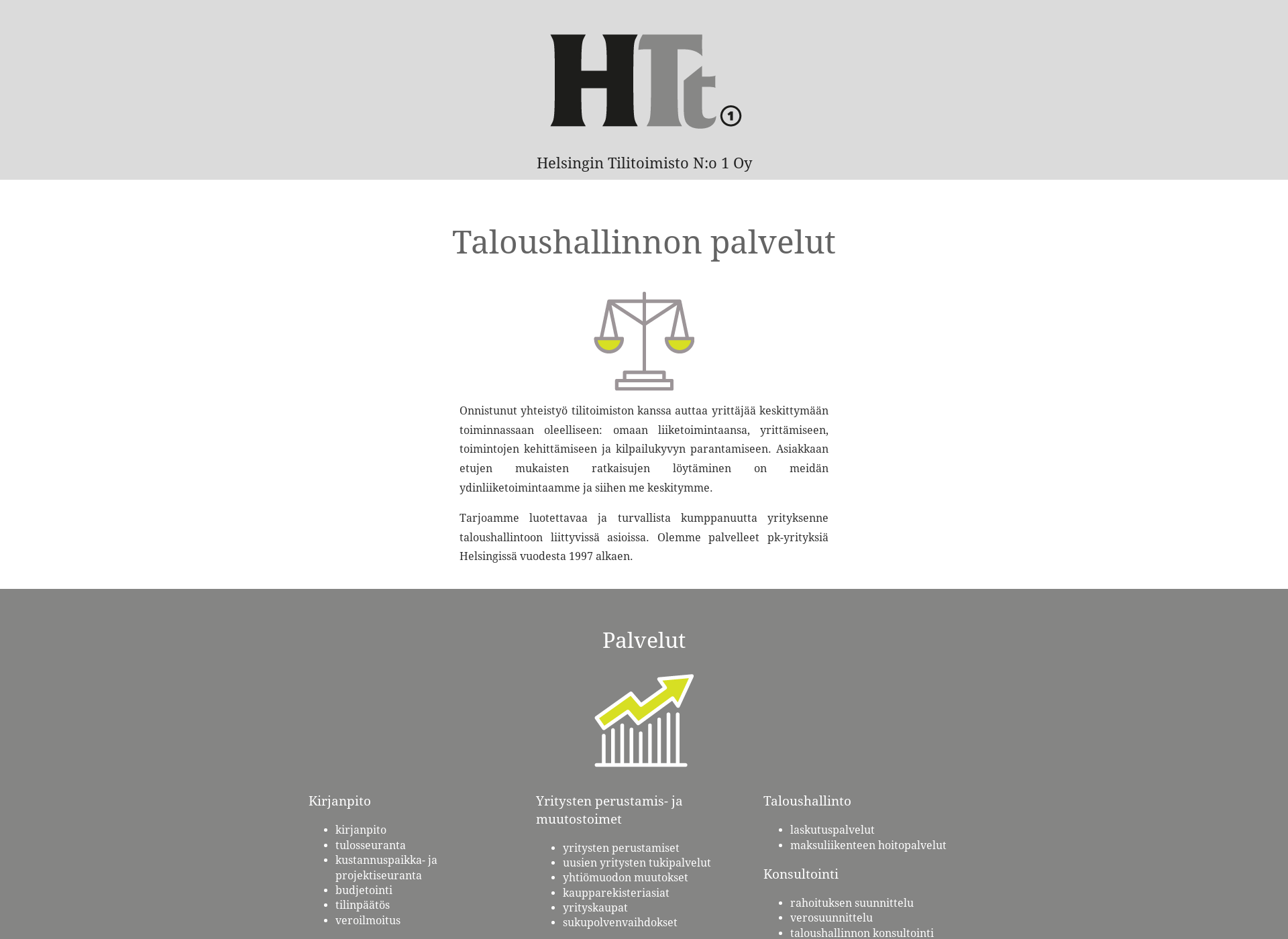Screenshot for helsingintilitoimisto.fi