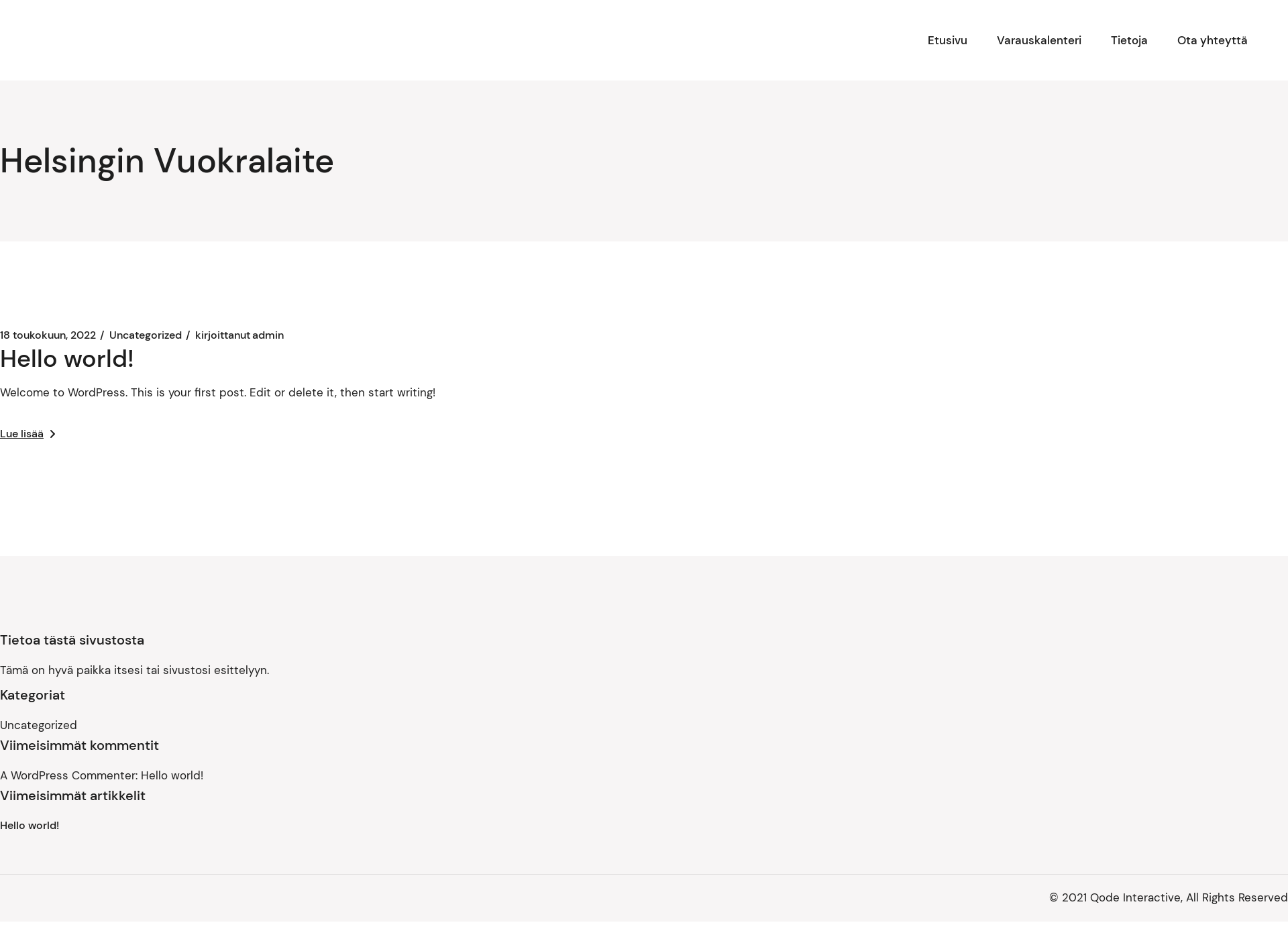 Screenshot for helsinginvuokralaite.fi