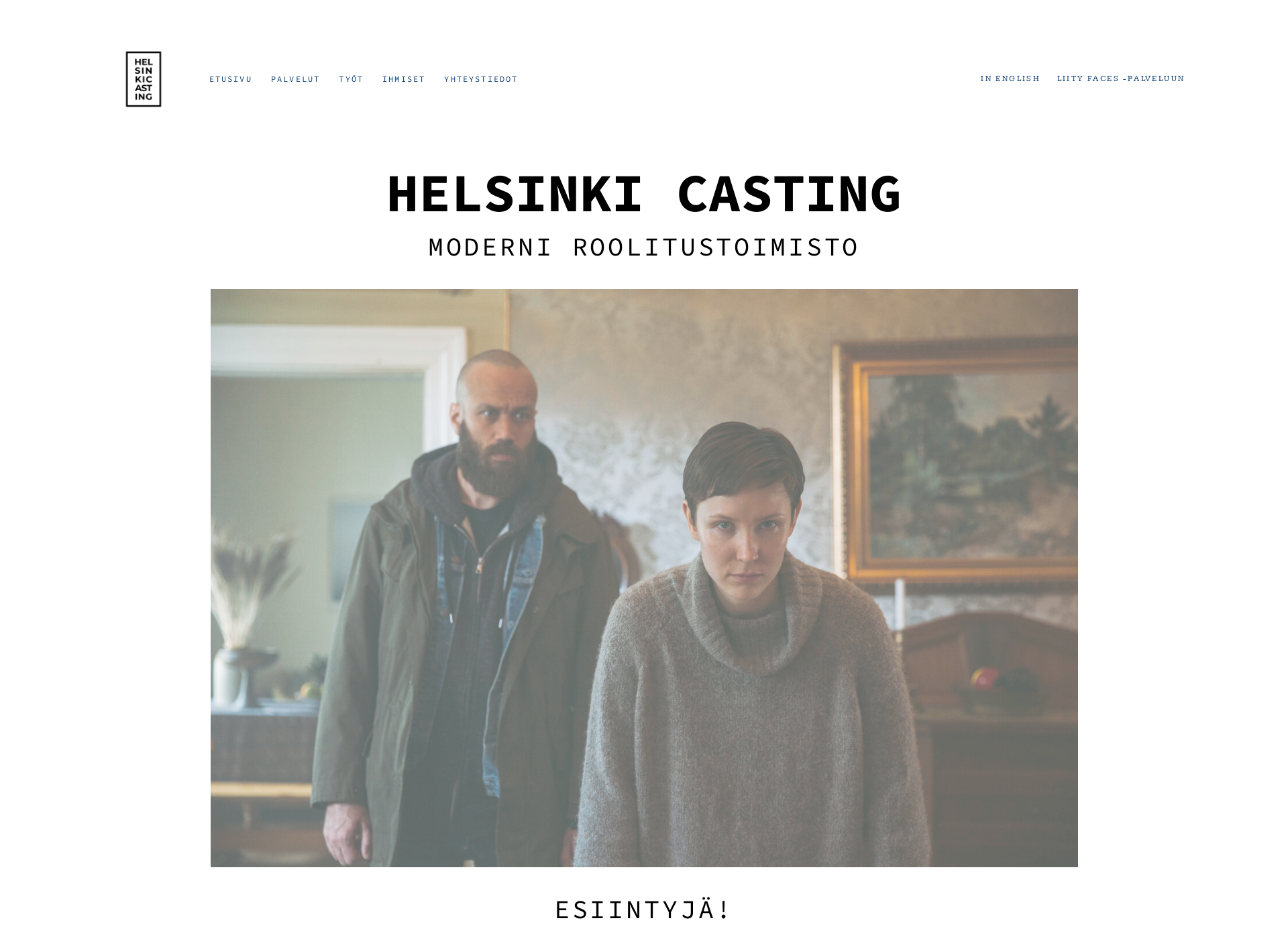 Screenshot for helsinkicasting.com