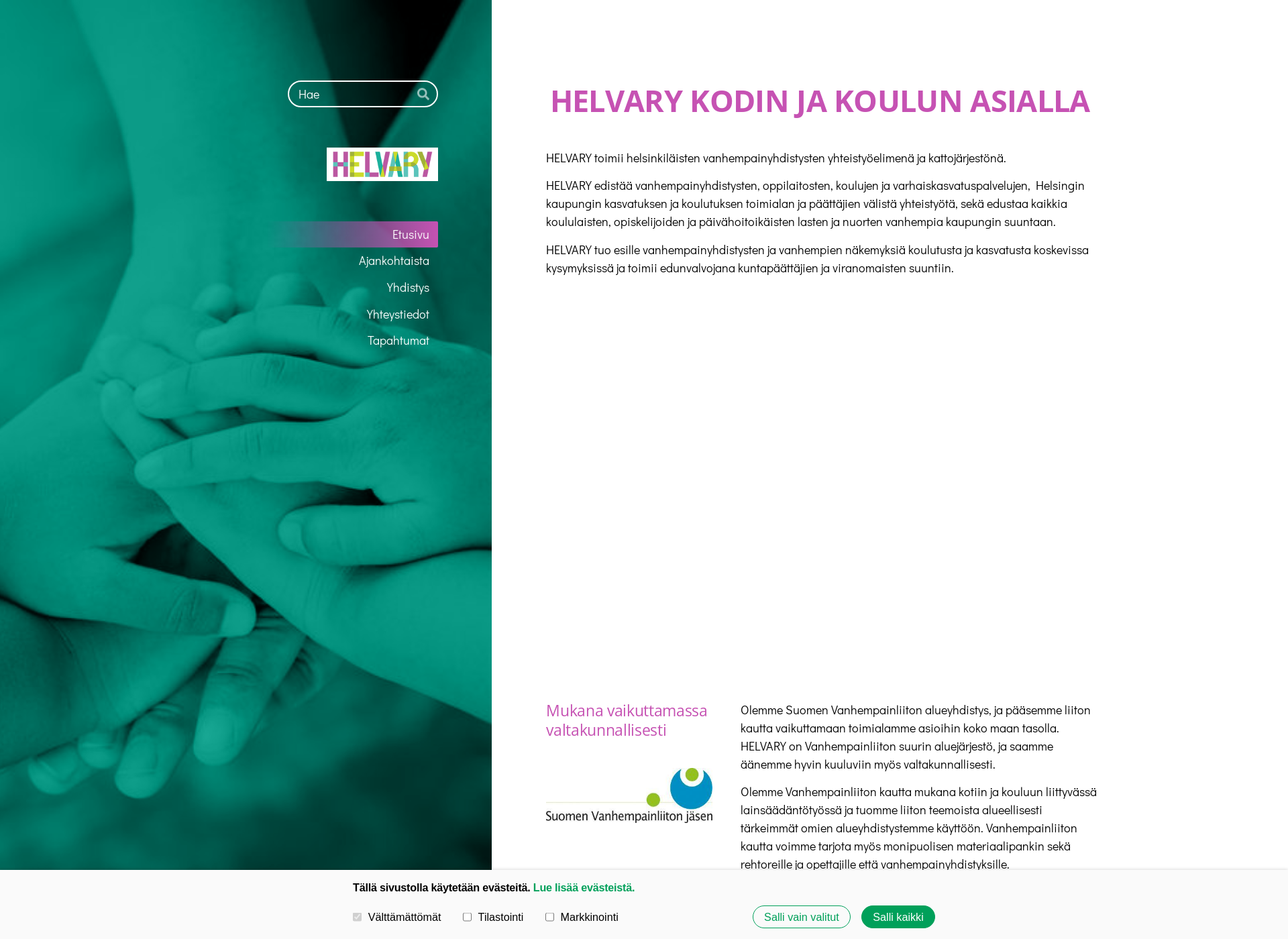 Screenshot for helvary.fi