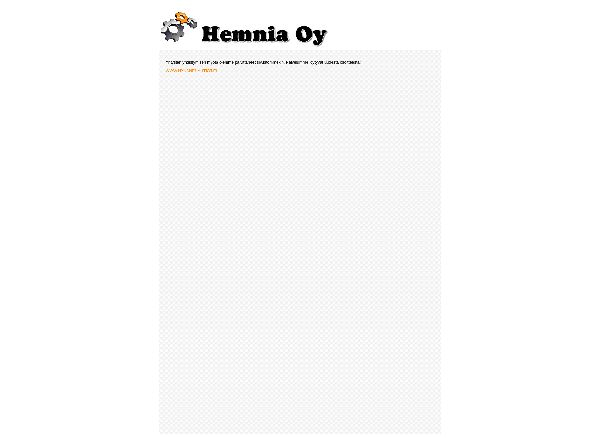 Screenshot for hemnia.fi