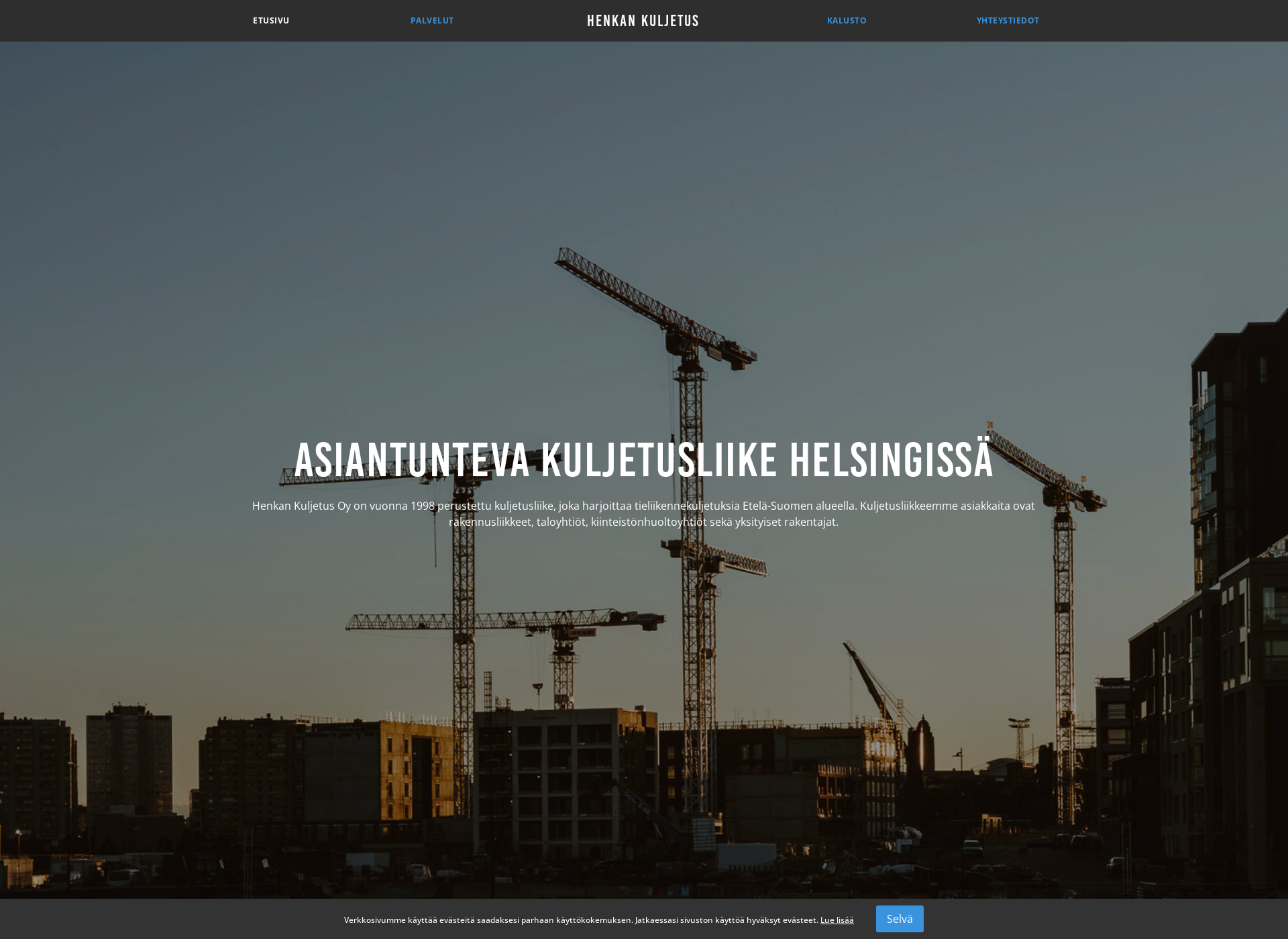Screenshot for henkankuljetus.fi