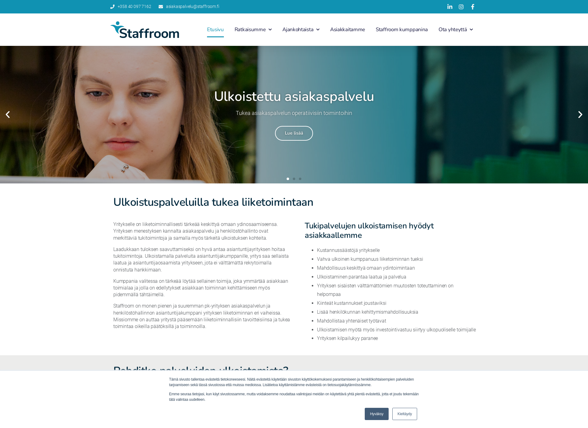 Screenshot for henkilöstöjohtaminen.fi