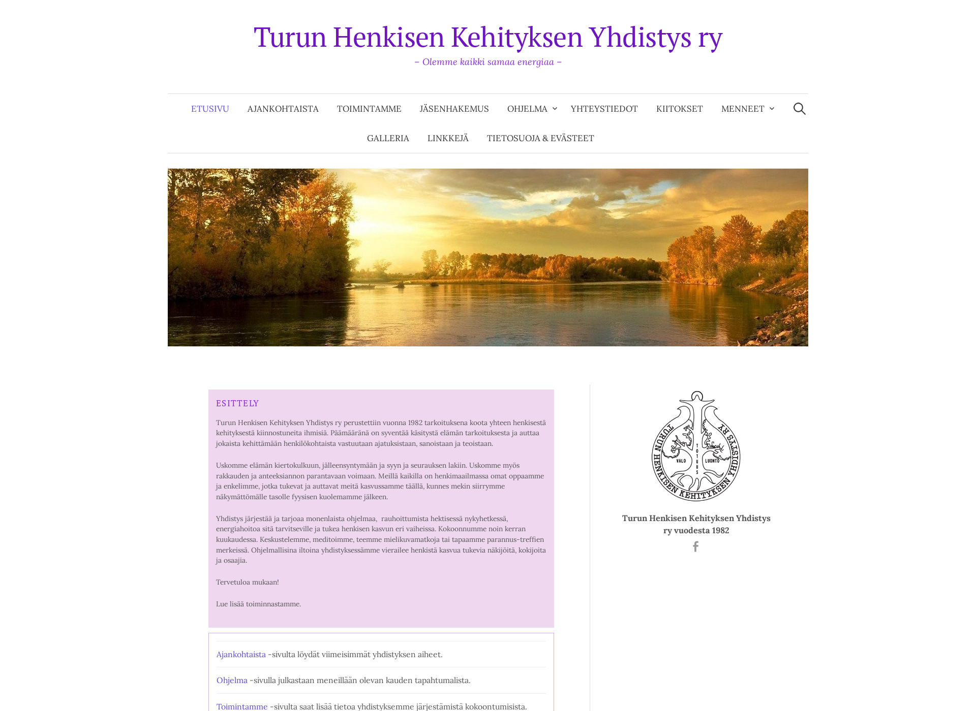 Screenshot for henkisyys.fi