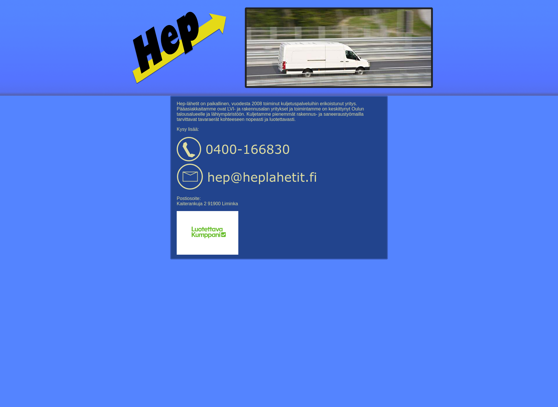 Screenshot for heplahetit.fi
