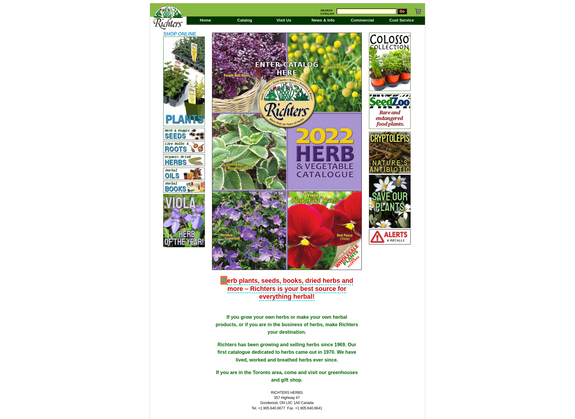 Screenshot for herbs.fi