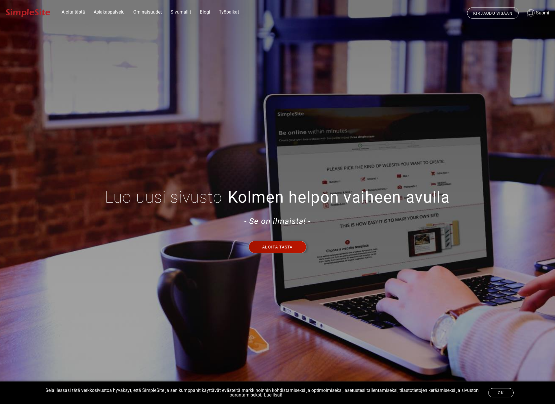 Screenshot for herkkuvasu.fi