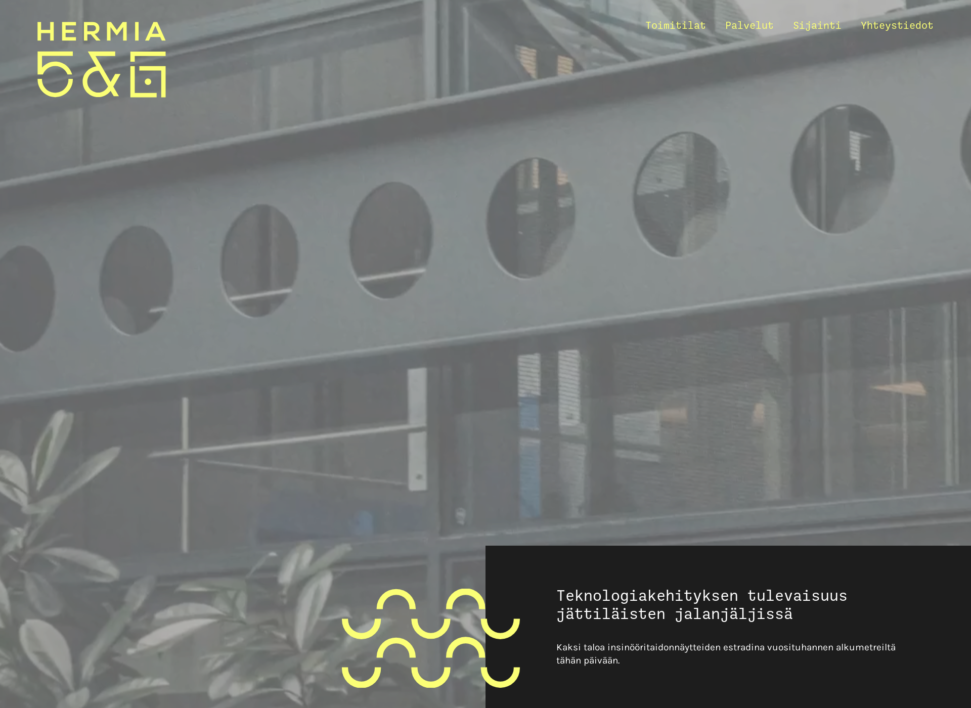Skärmdump för hermia5.fi
