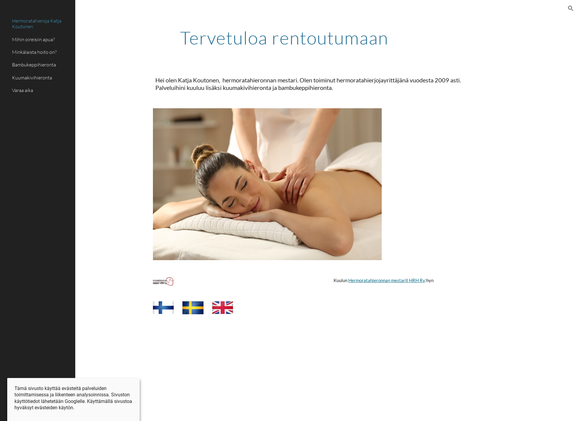 Screenshot for hermorata.fi