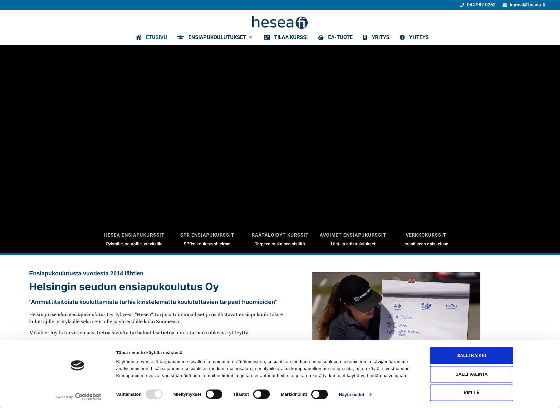 Screenshot for hesea.fi