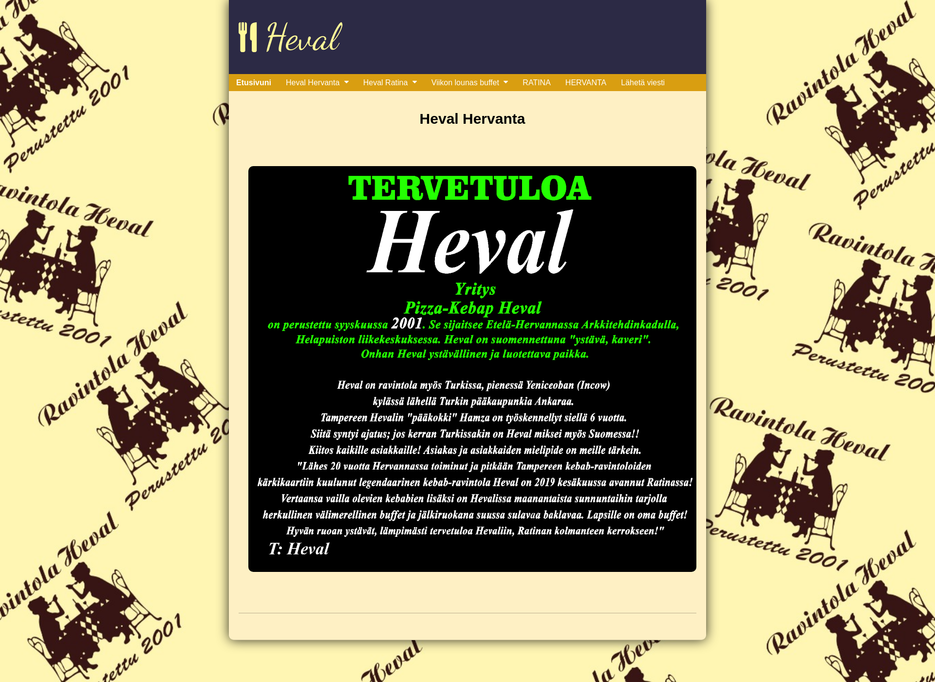 Screenshot for heval.fi