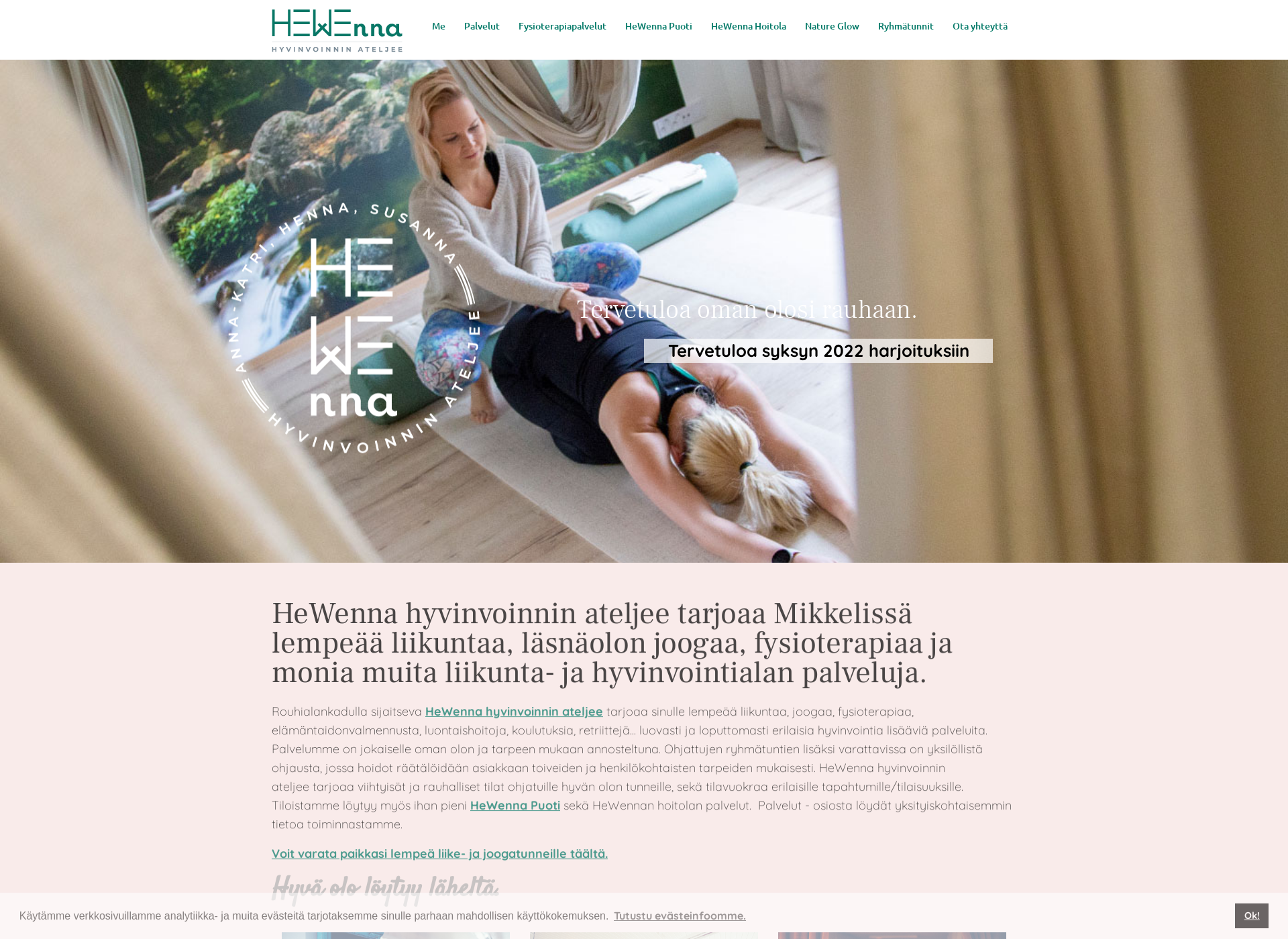 Screenshot for hewenna.fi