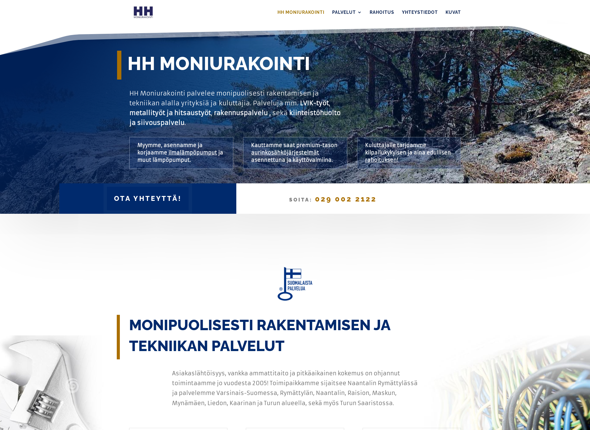 Screenshot for hh-moniurakointi.fi