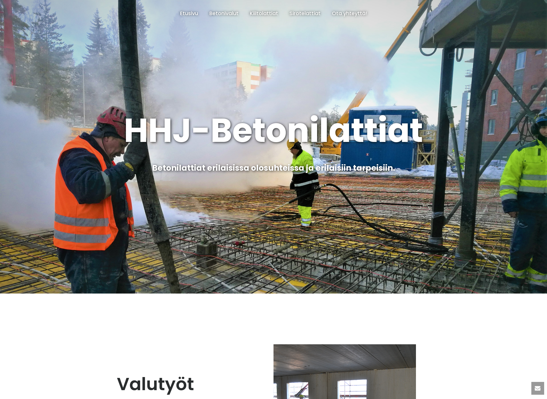 Näyttökuva hhj-betonilattiat.fi