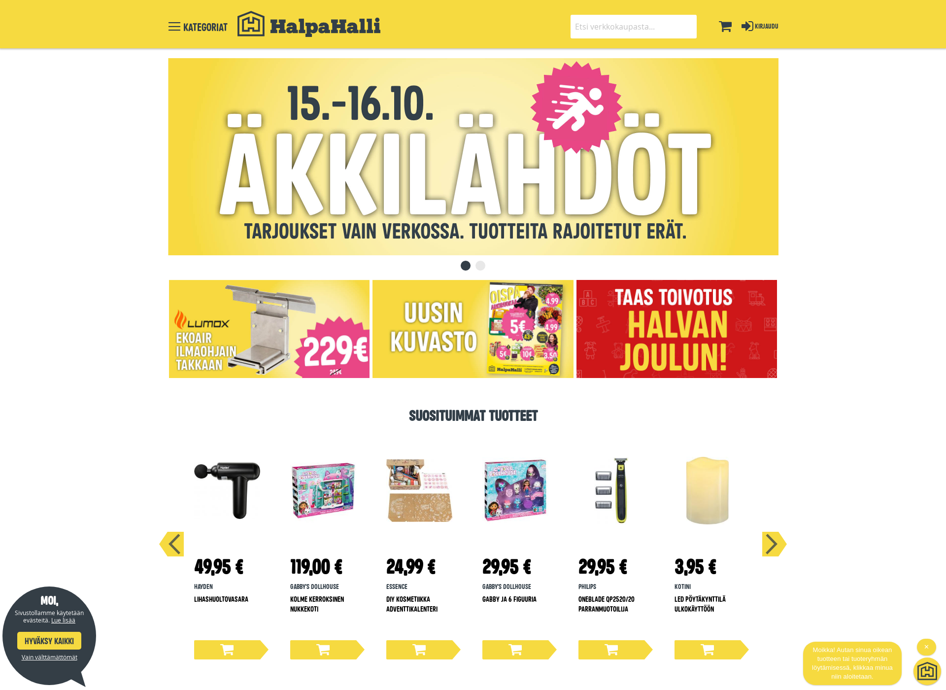 Screenshot for hhnet.fi