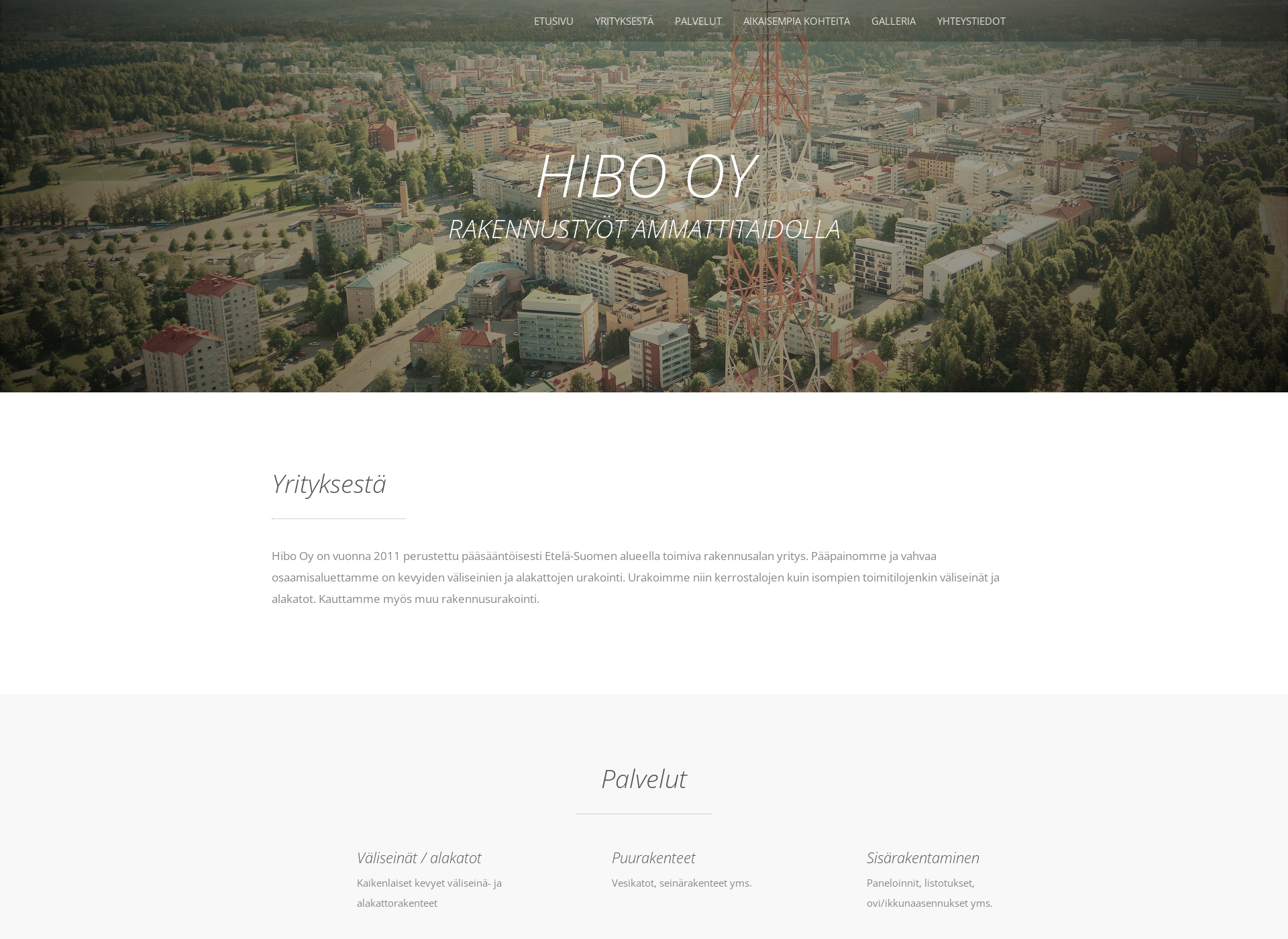 Screenshot for hibo.fi