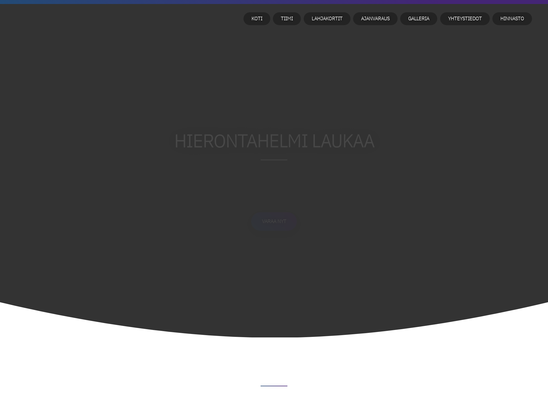 Screenshot for hierontahelmilaukaa.fi