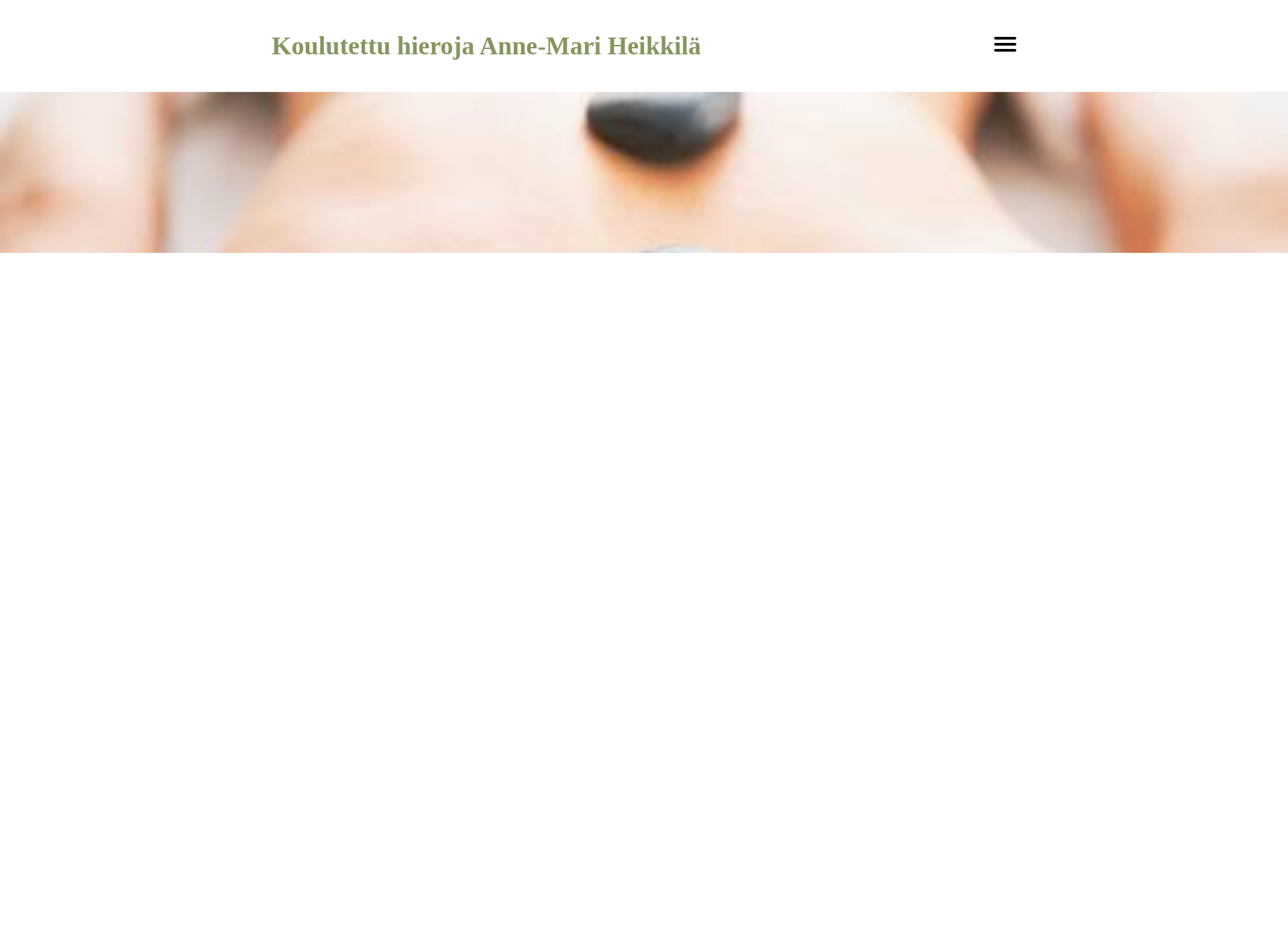 Skärmdump för hierontasoppi.fi