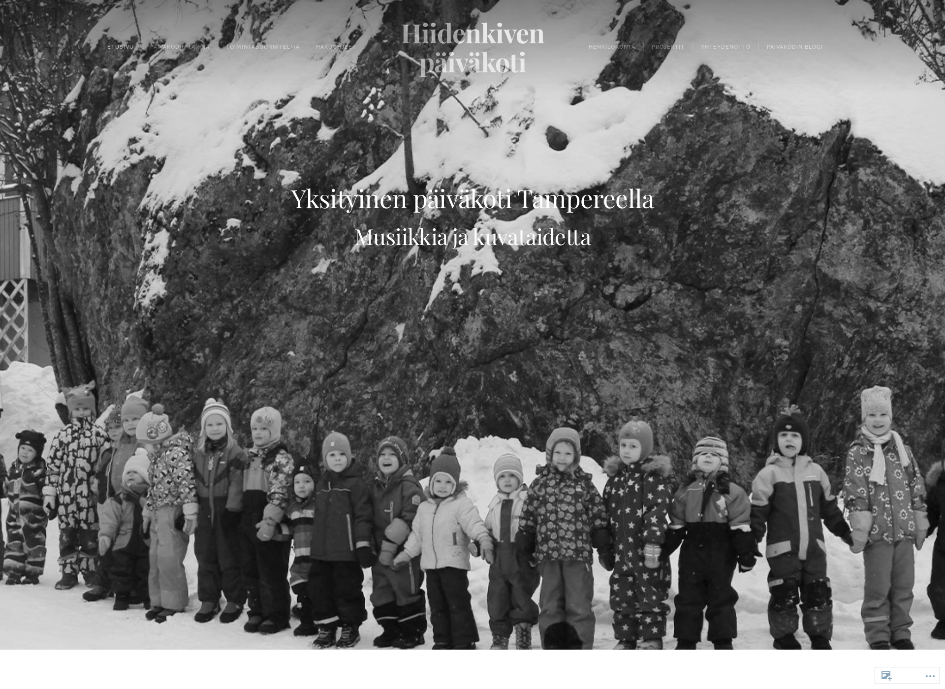 Screenshot for hiidenkivenpaivakoti.fi