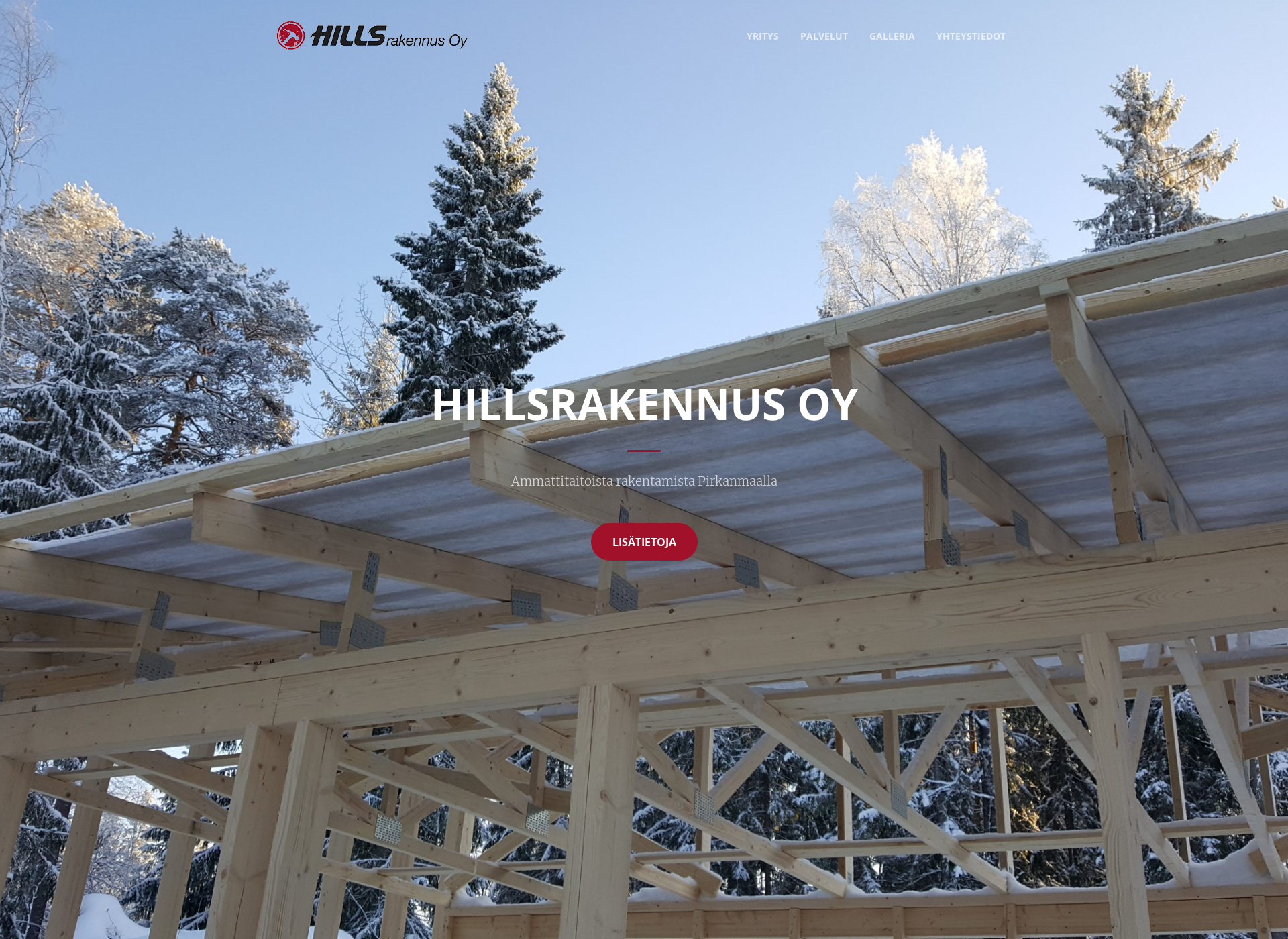 Screenshot for hillsrakennus.fi
