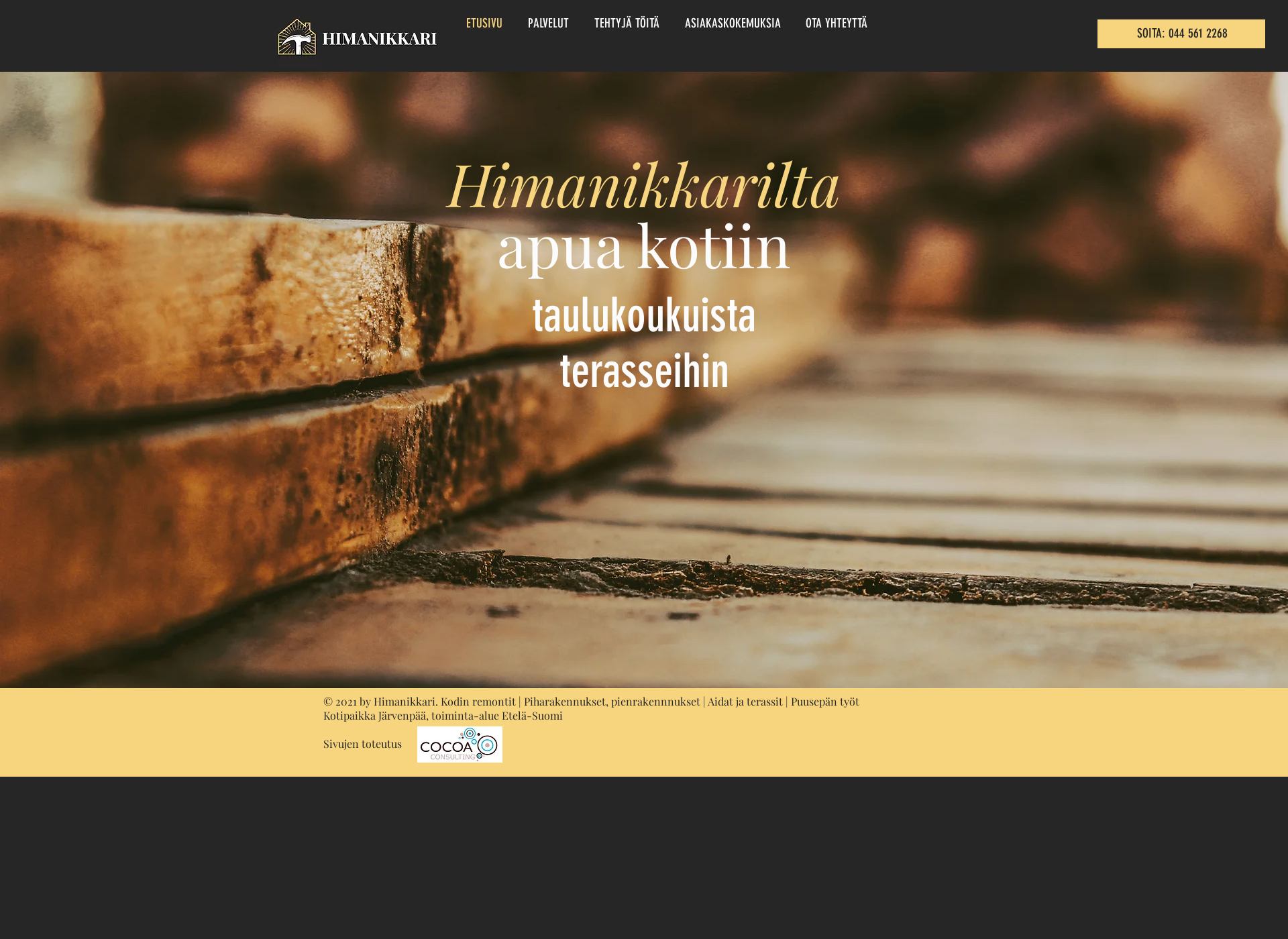 Screenshot for himanikkari.fi