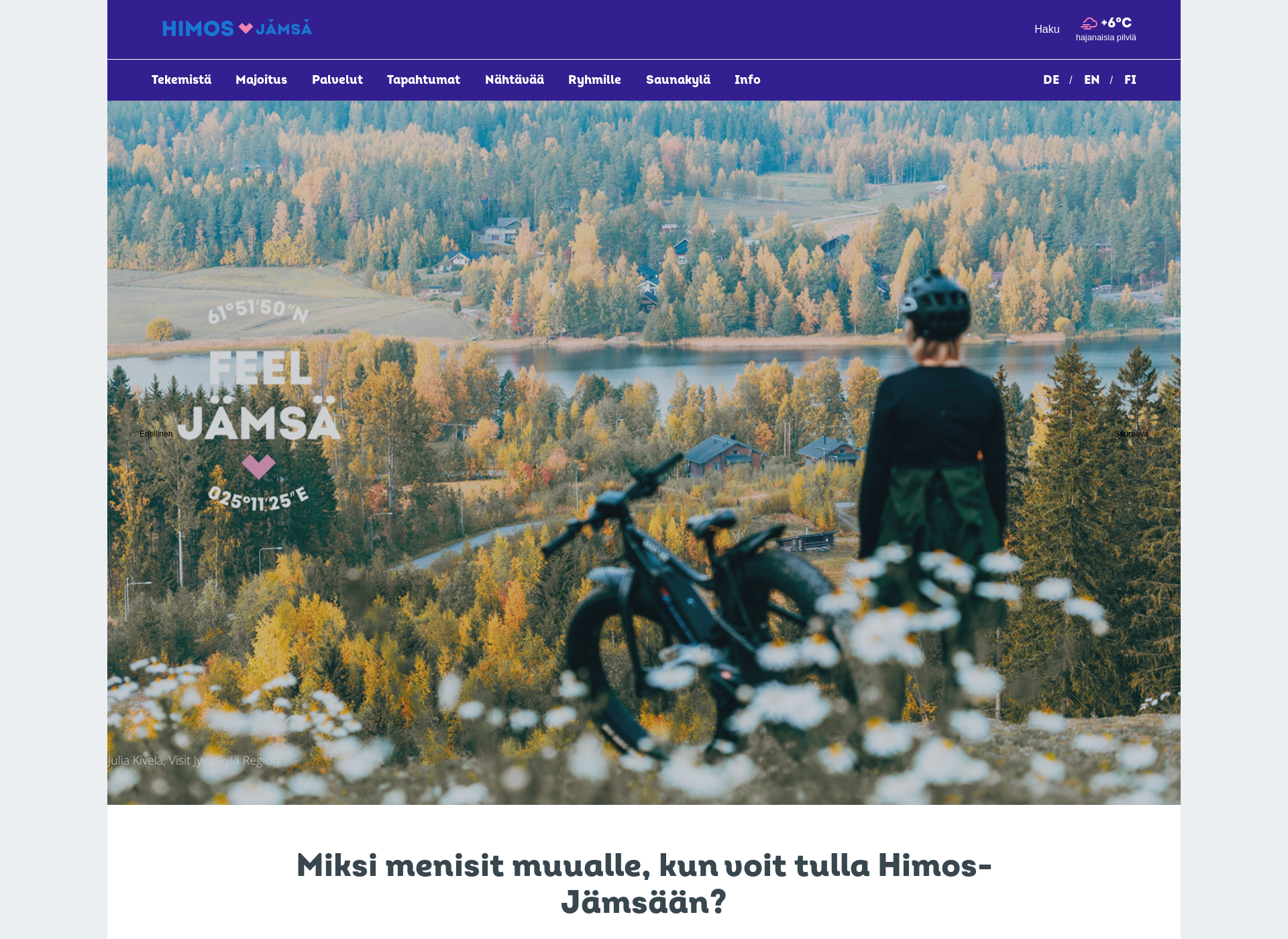 Screenshot for himosjamsa.fi