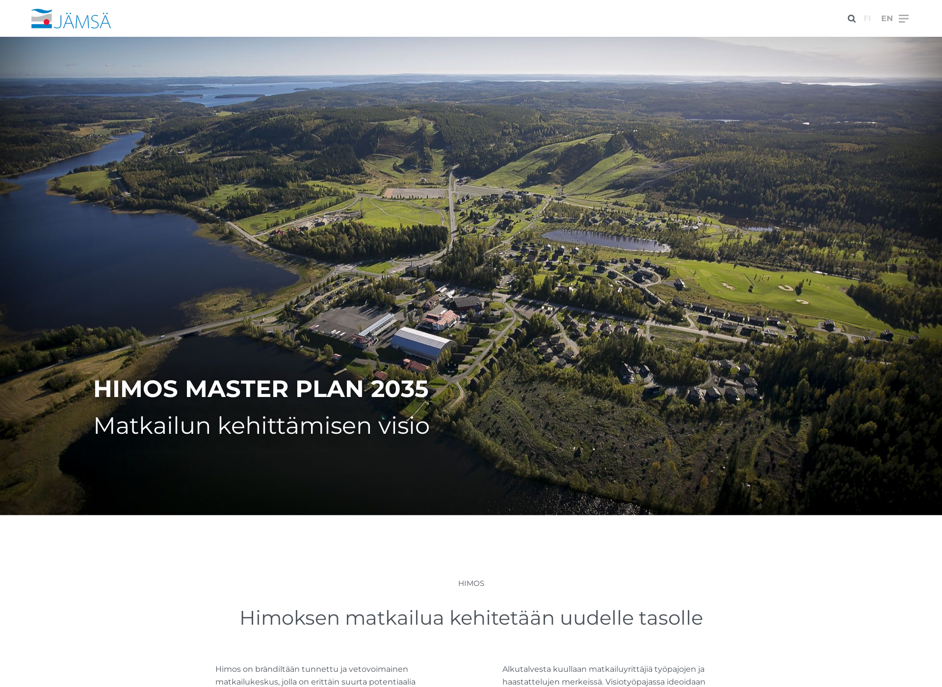 Screenshot for himosmasterplan.fi