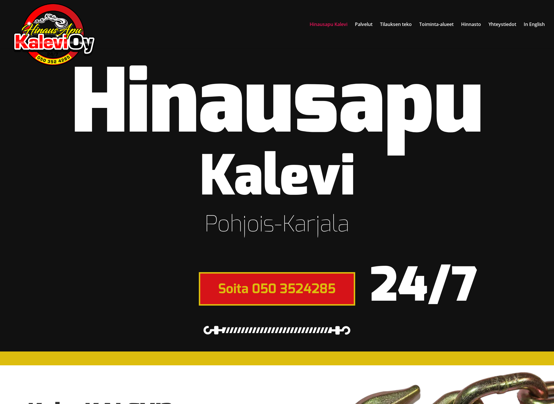 Screenshot for hinausapukalevi.fi