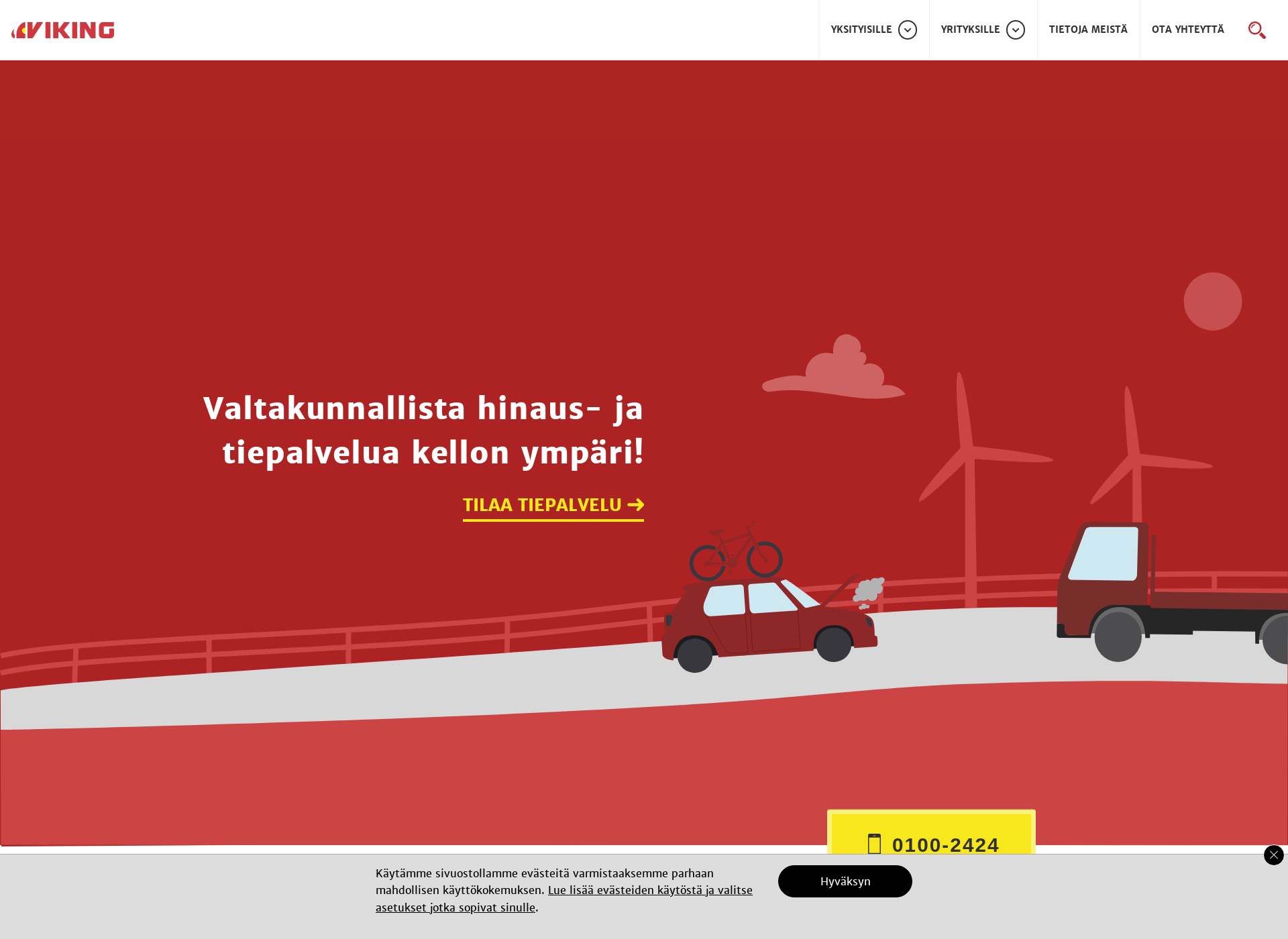 Screenshot for hinauslahti.fi